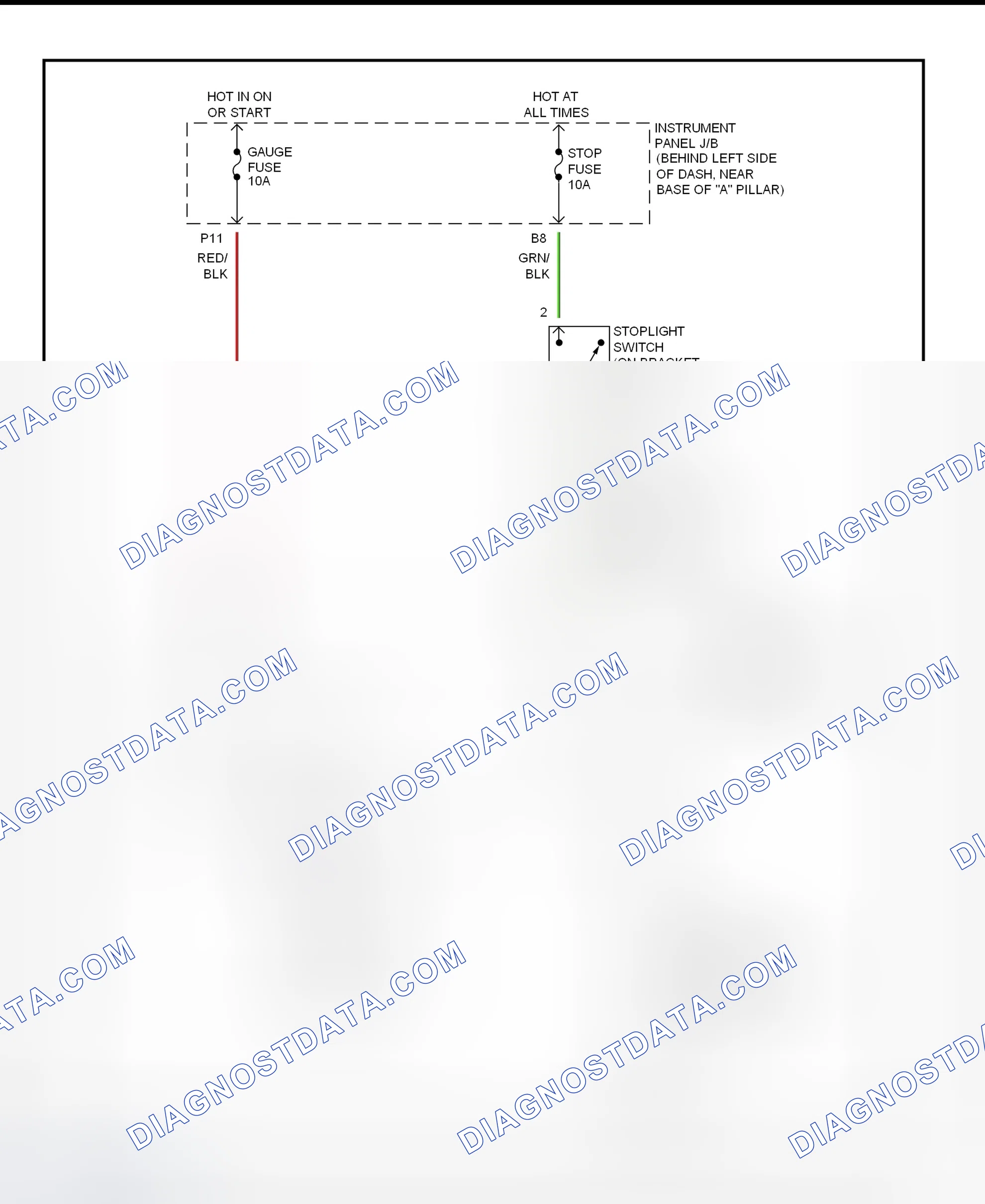 Scheme 228: Shift Interlock System Wiring Diagram (2002 - Toyota ECHO)