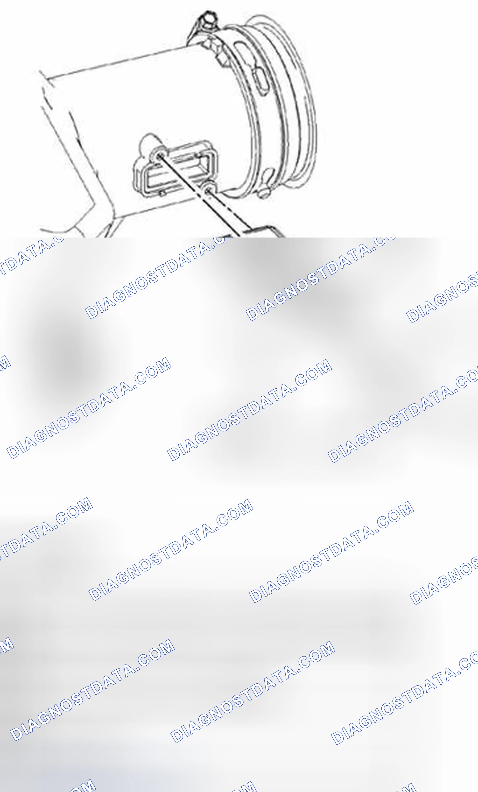 Scheme 37: MASS AIR FLOW (MAF) SENSOR REMOVAL/INSTALLATION - 3.0L