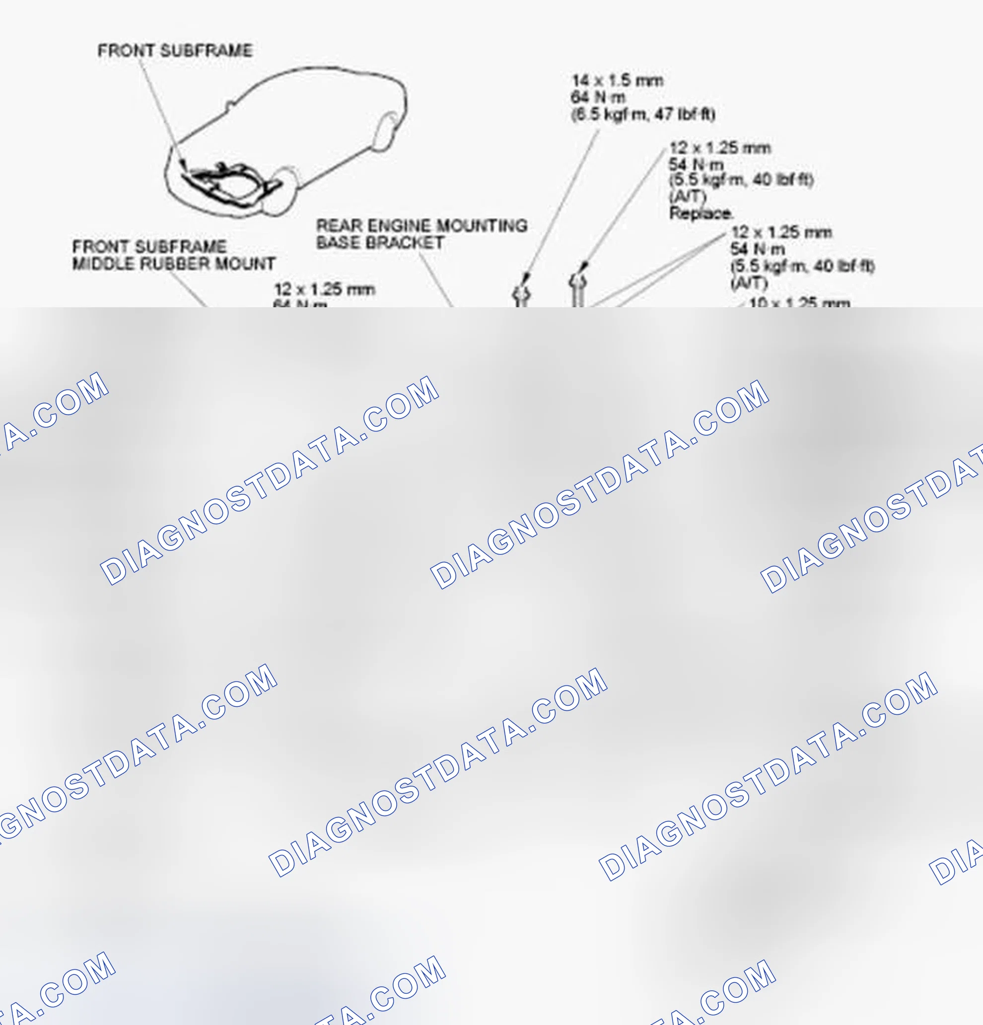 Scheme 11: Front Subframe Alignment