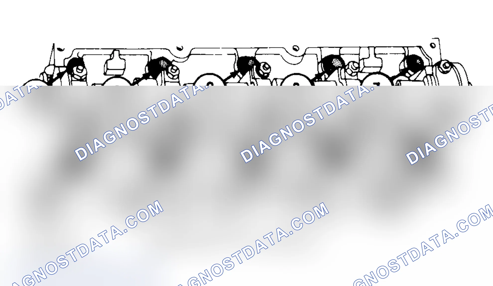 Scheme 3: Typical Cylinder Head Tightening or Loosening Sequence
