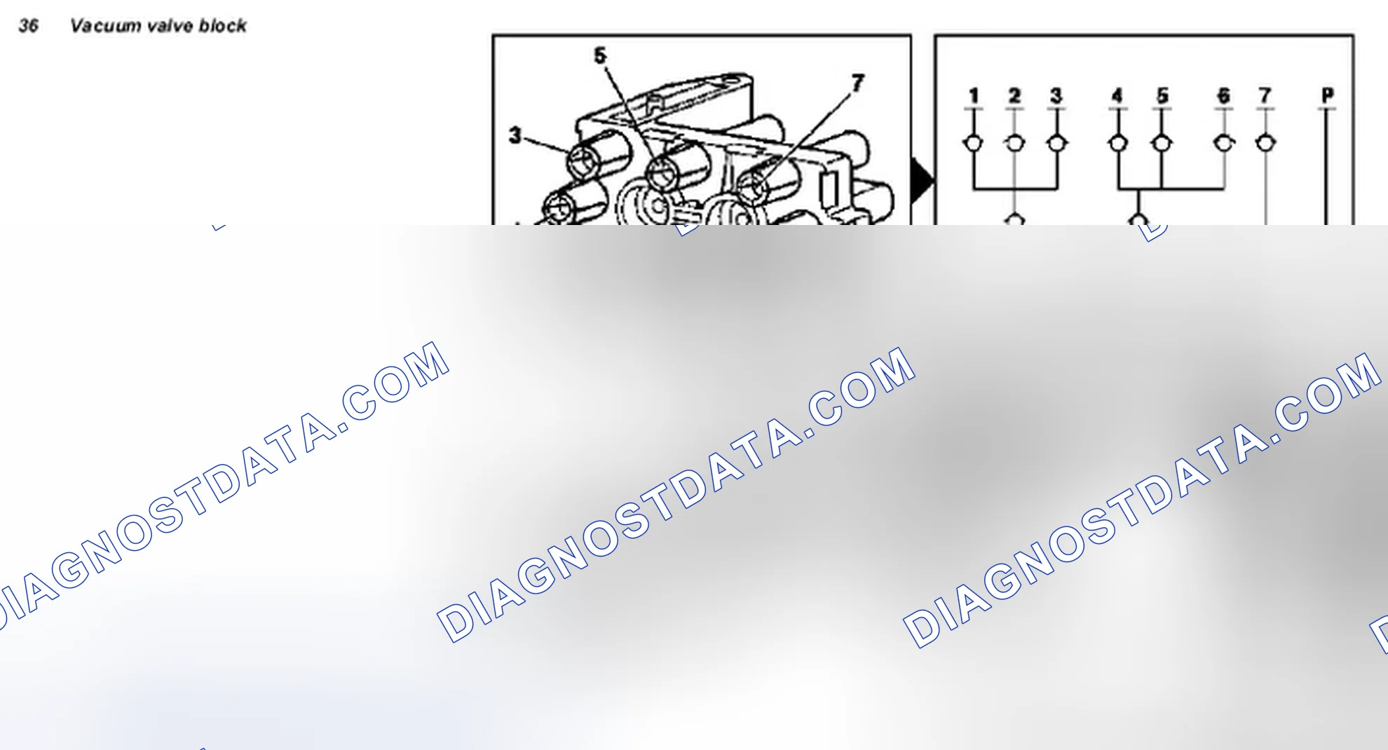 Scheme 103: Automatic temperature control (TAC), location of components - GF83.30-P-0001-03E