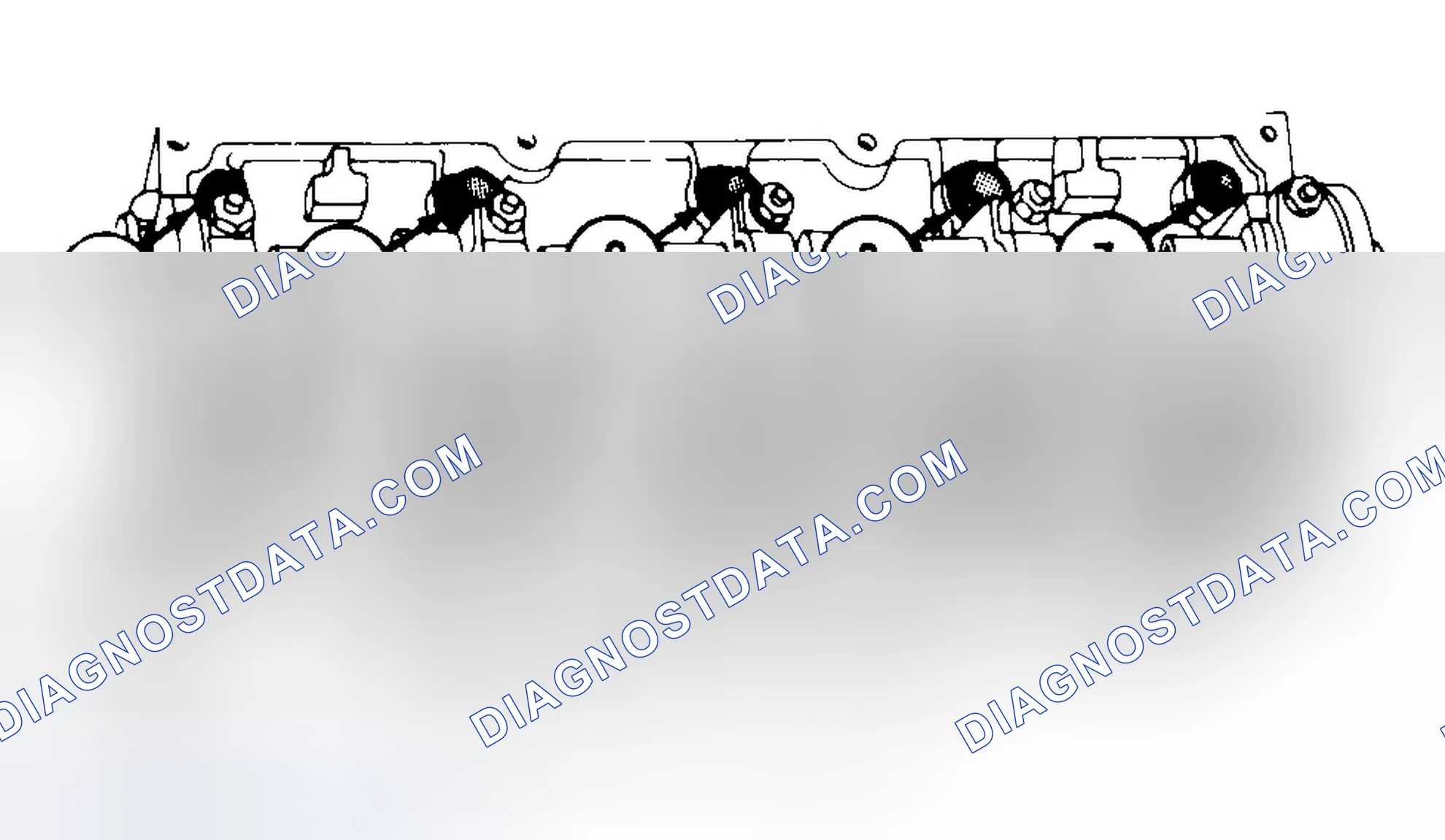 Scheme 7: Typical Cylinder Head Tightening or Loosening Sequence
