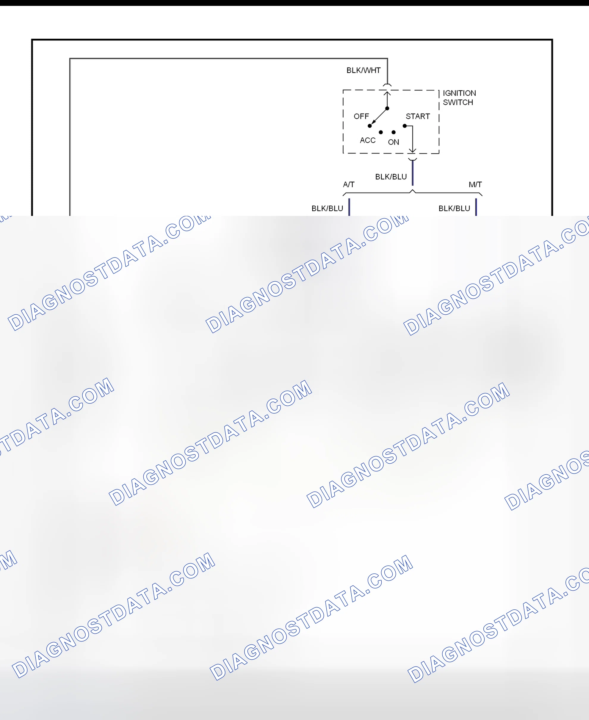 Scheme 4: Starting System Wiring Diagram (Protege)