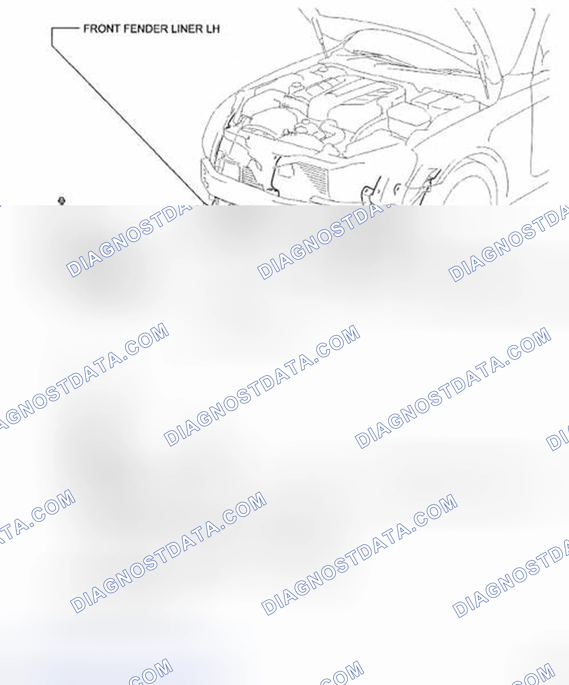 Scheme 161: Identifying Front Side Marker Light Assembly Components