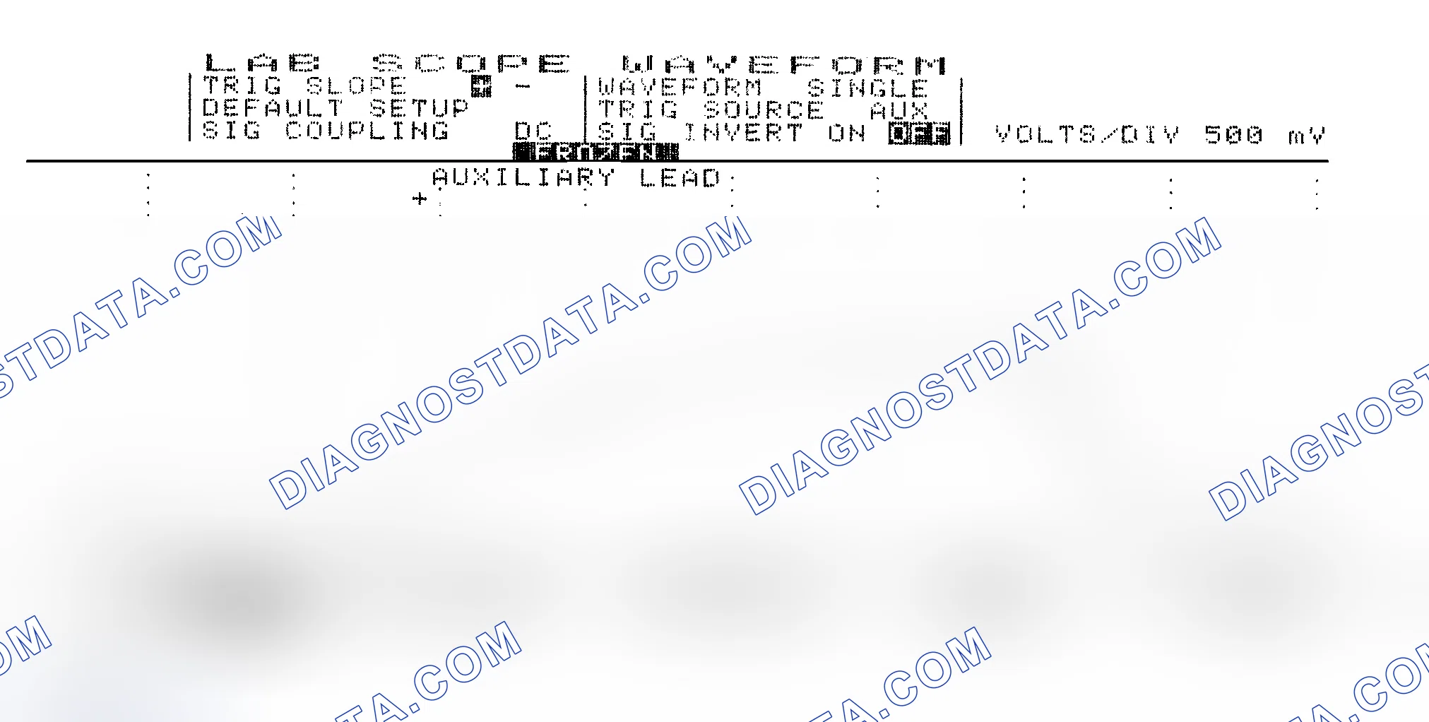 Scheme 14: Single Injector w/Excessive Current Flow - Current Pattern