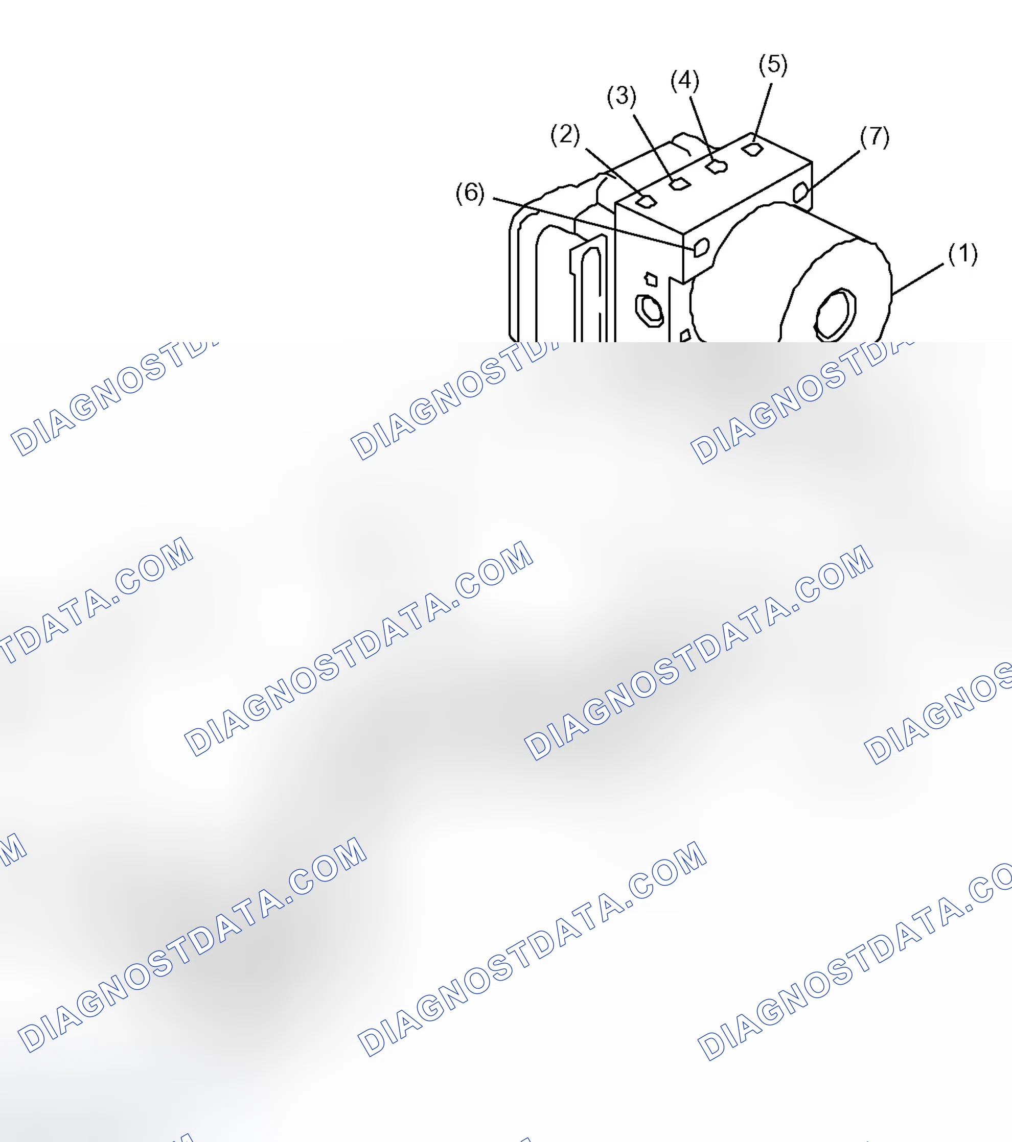 Scheme 2: ABS Control Module & Hydraulic Control Unit (ABSCM&H/U)