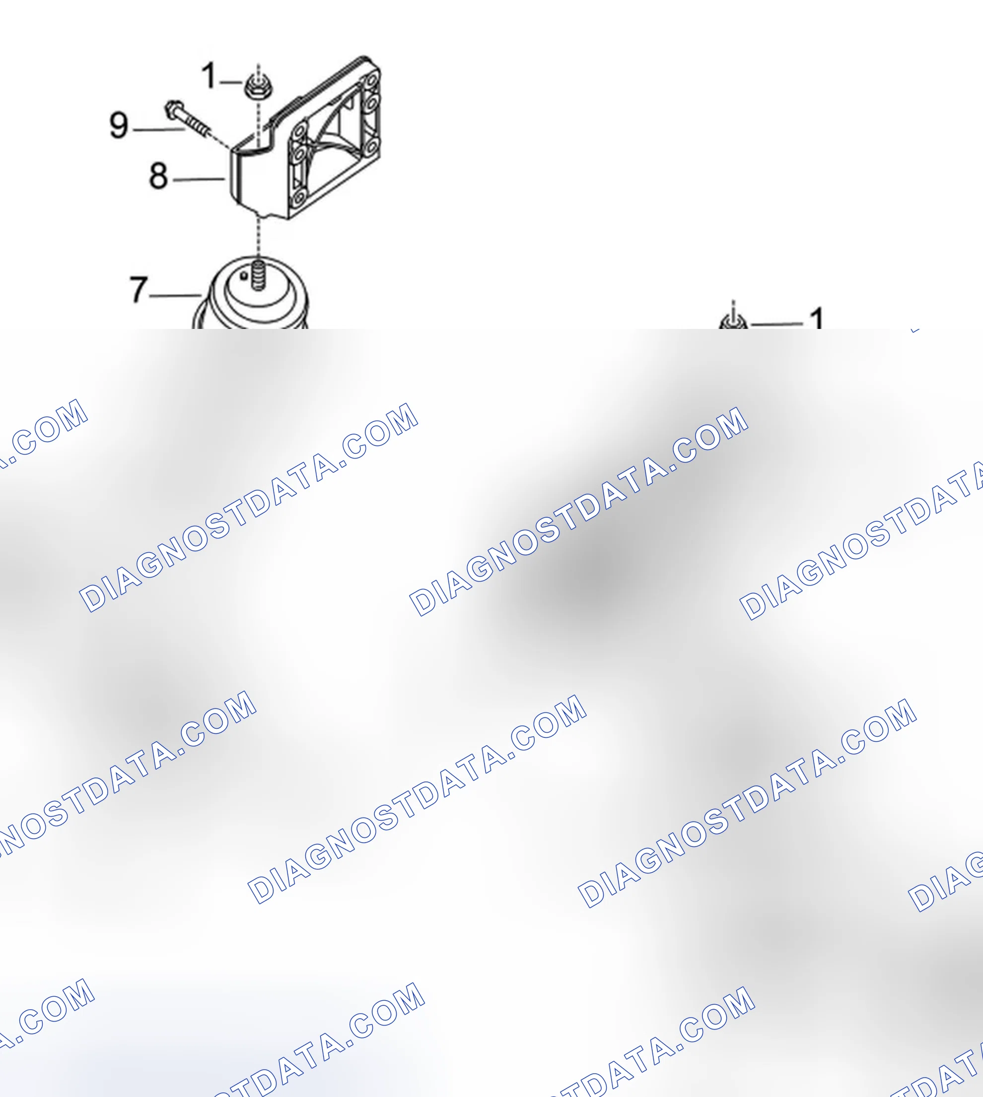 Scheme 54: Preliminary work for disassembling engine