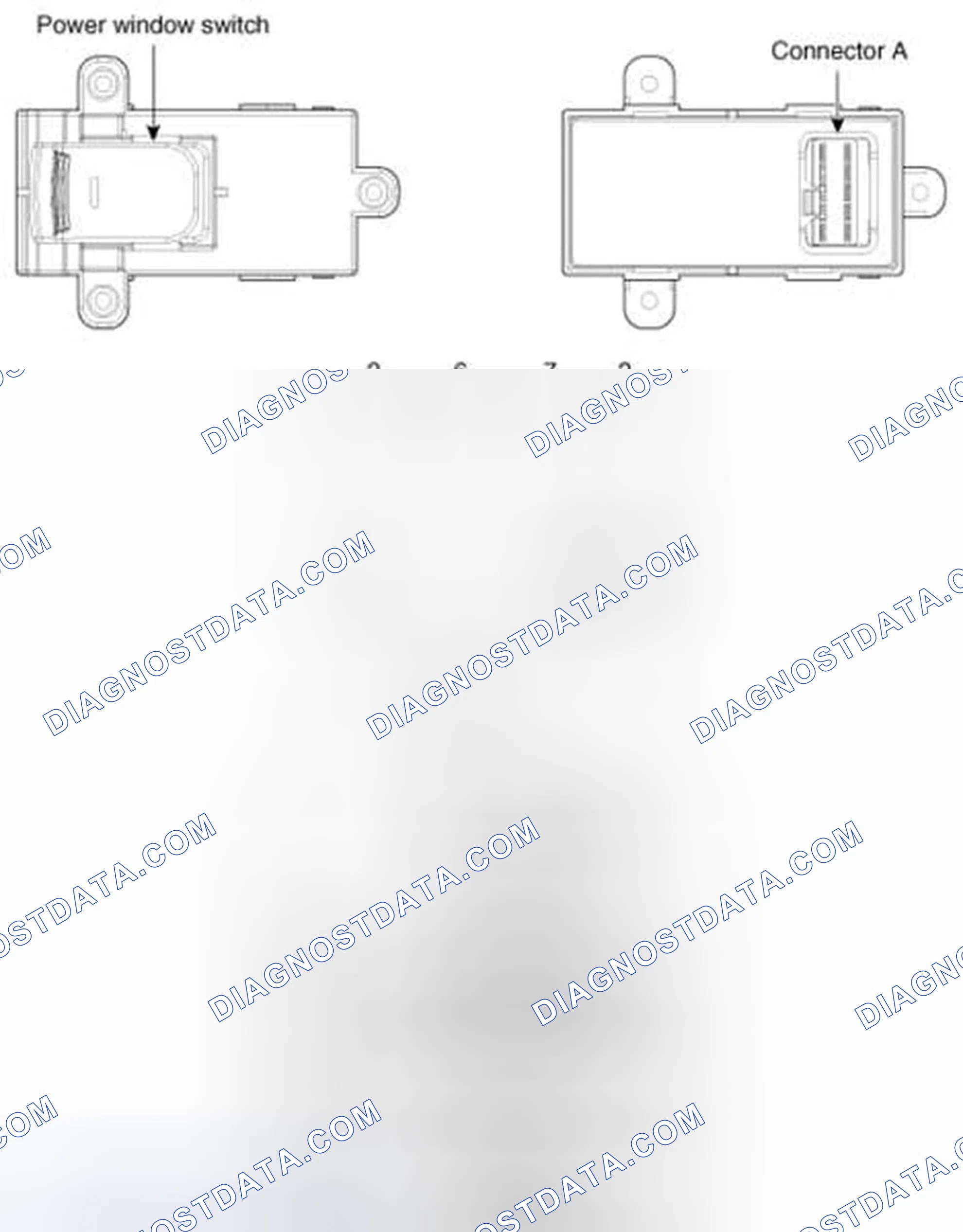 Scheme 52: Rear Power Window Switch