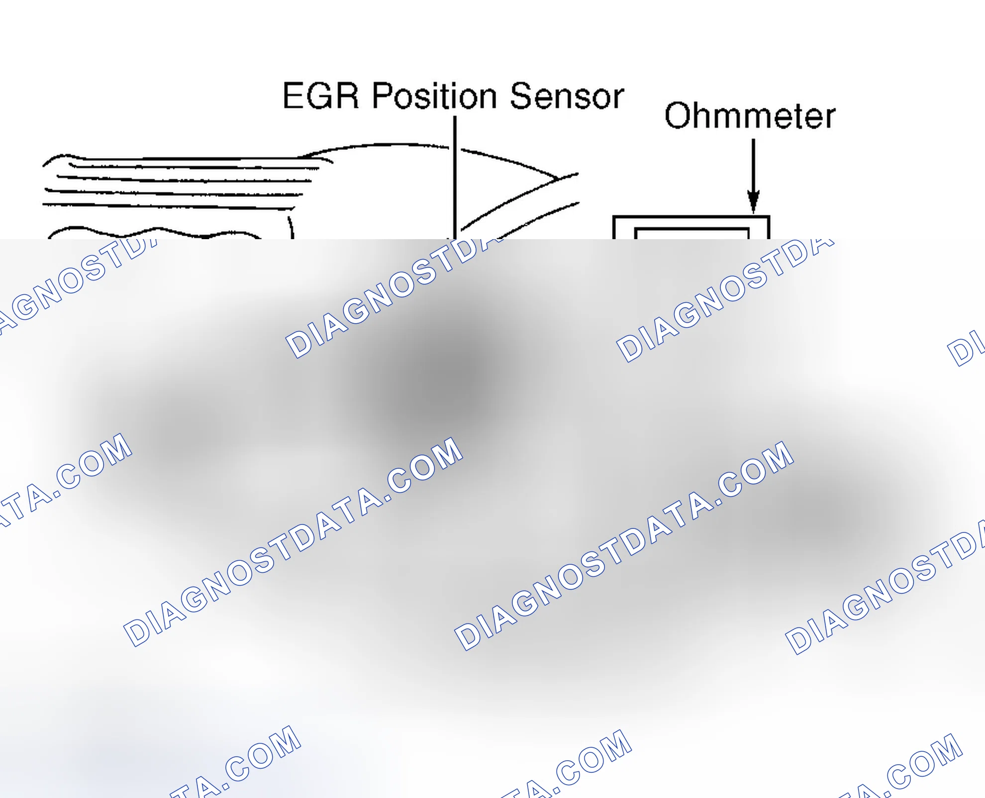 Scheme 543: EGR Position Sensor (Camry & Camry Solara)