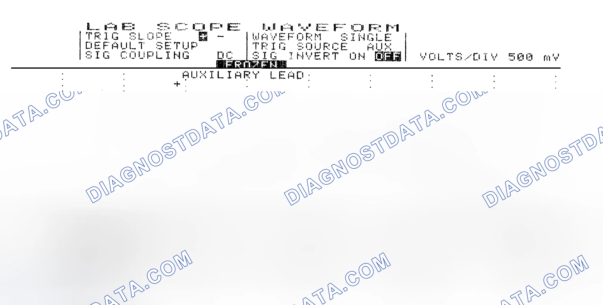 Scheme 14: Single Injector w/Excessive Current Flow - Current Pattern