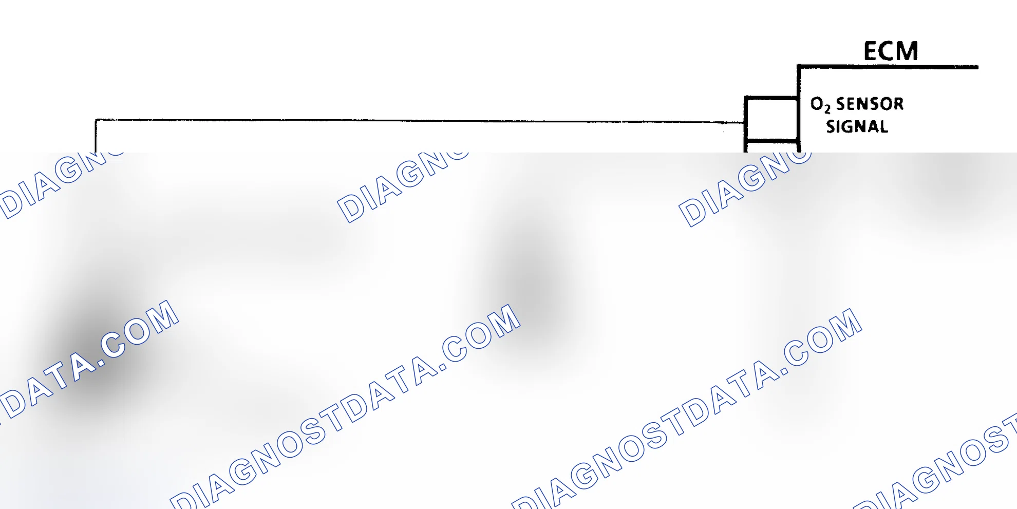 Scheme 50: Code 13 Schematic (3.1L) Open Oxygen Sensor Circuit