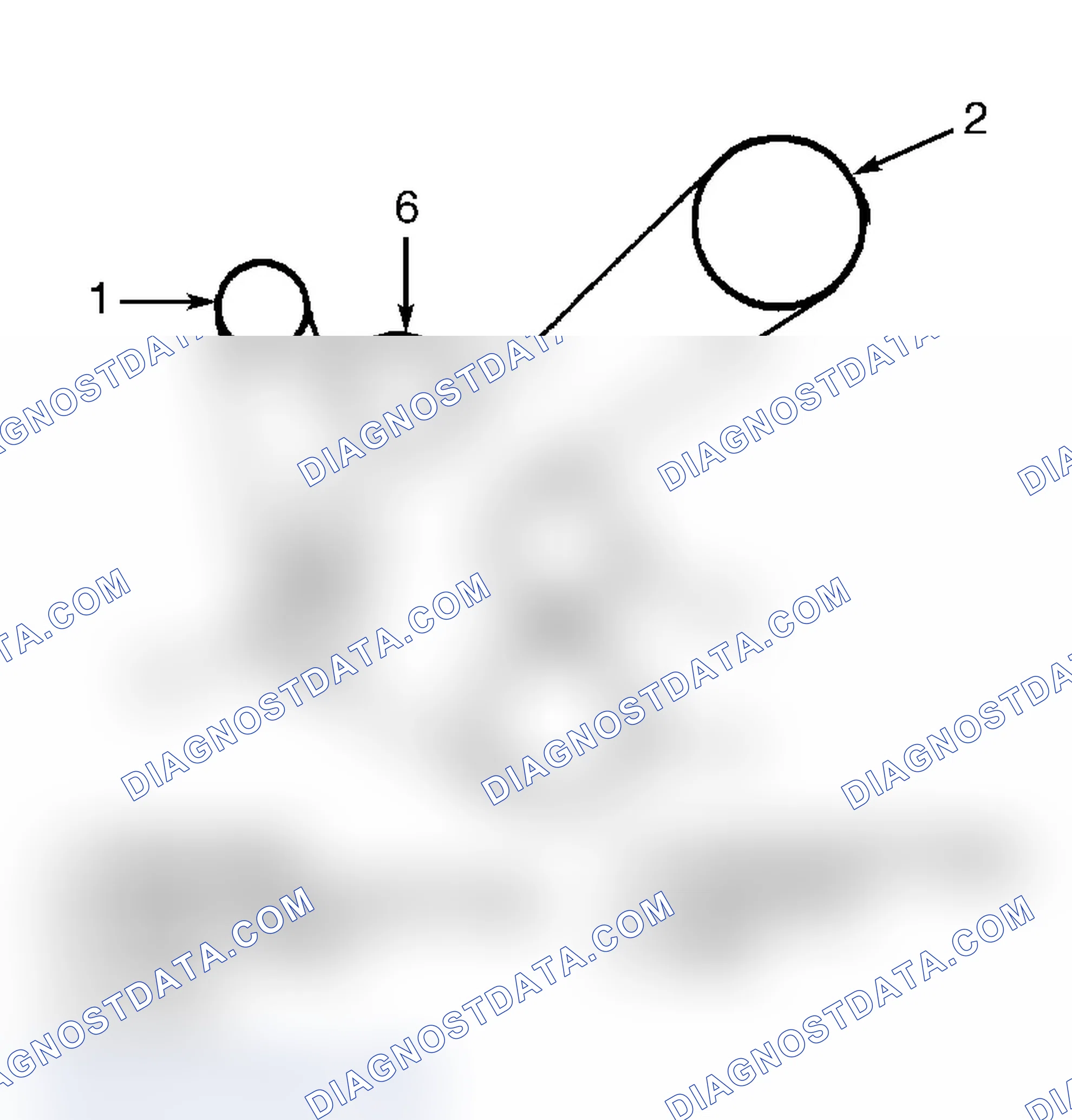 Scheme 24: Drive Belt Routing (Ranger - 4.0L SOHC)