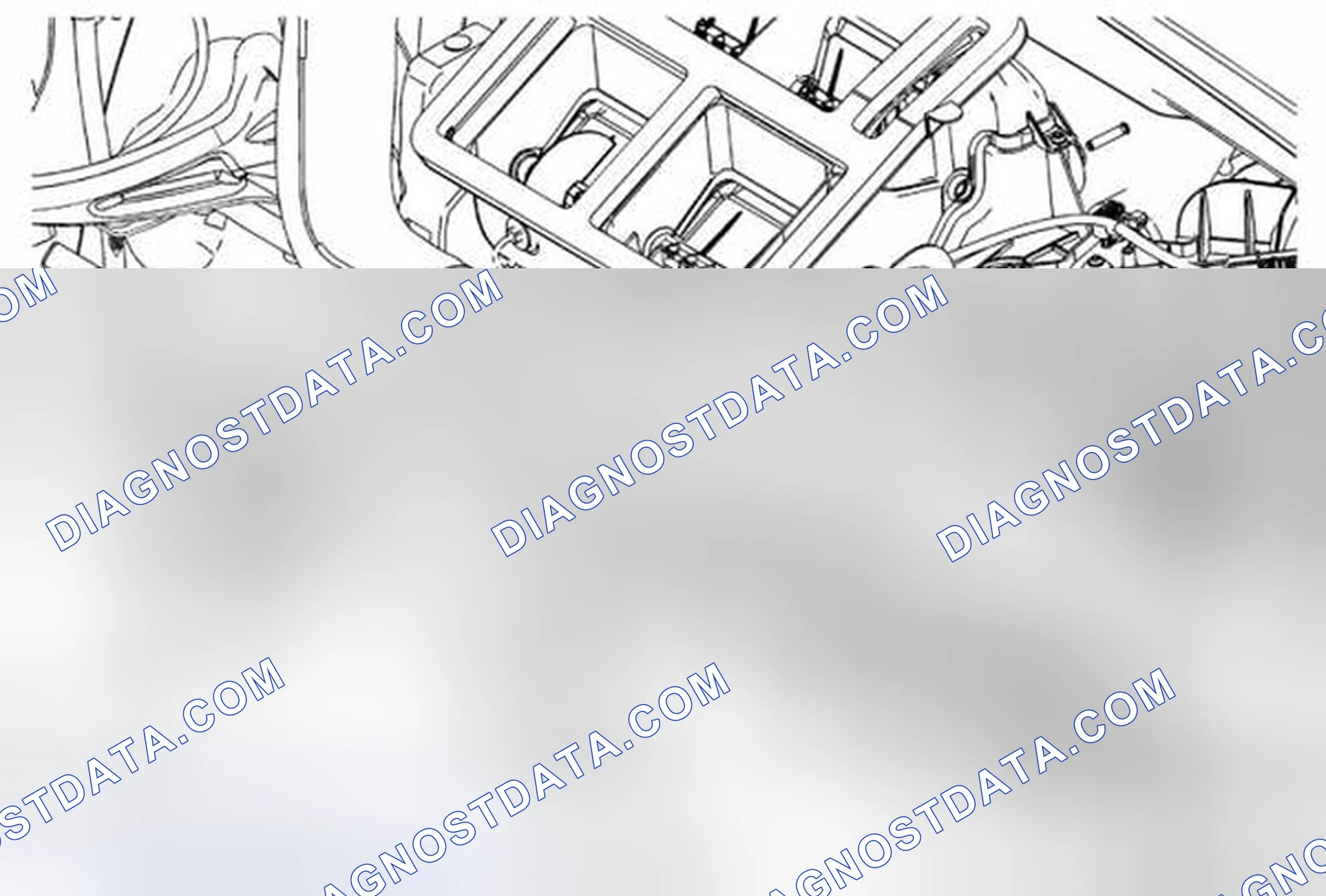 Scheme 54: Duct Air Temperature Sensor Replacement - Upper Right Side