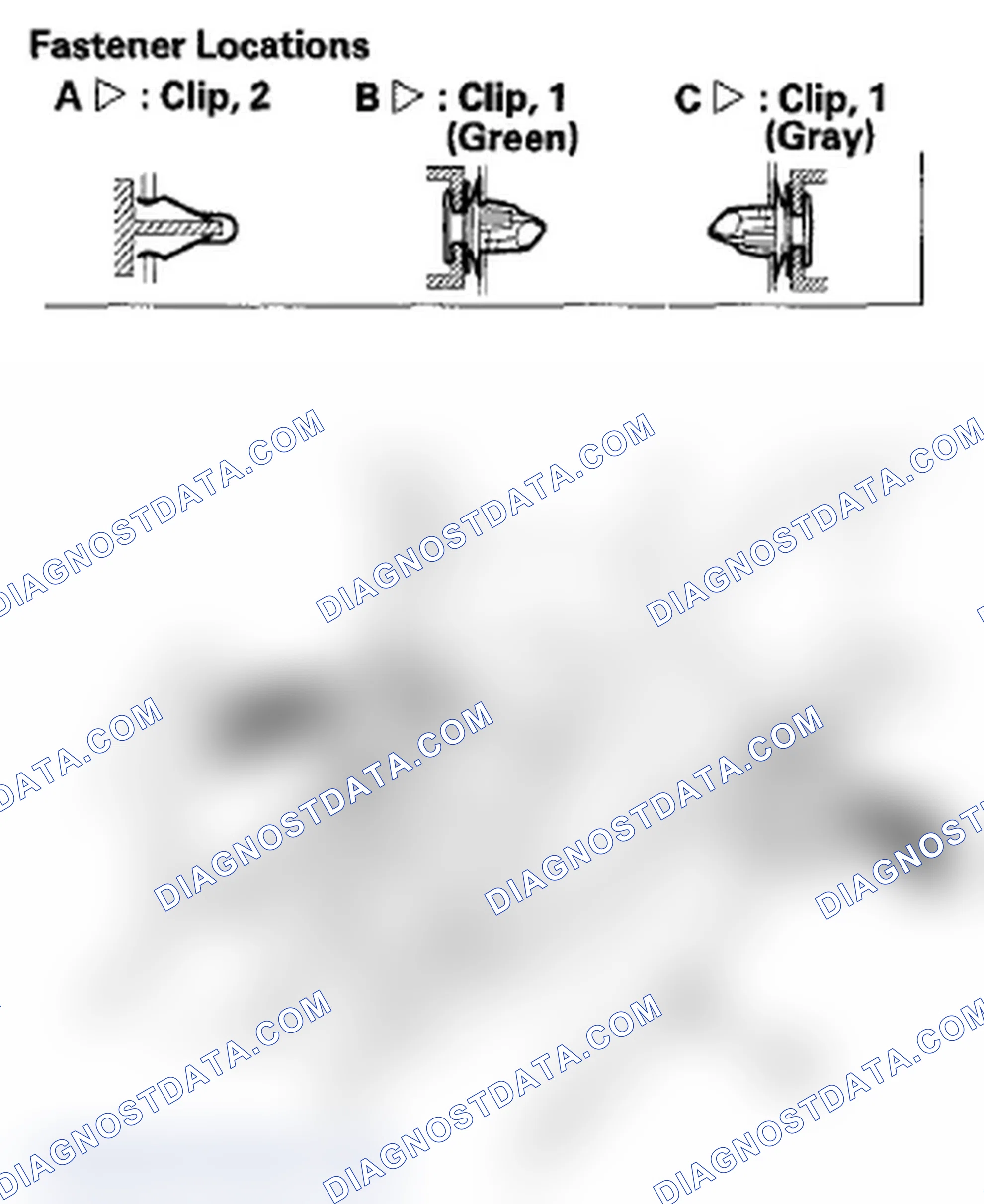 Scheme 43: Dashboard Center Lower Cover Removal/Installation
