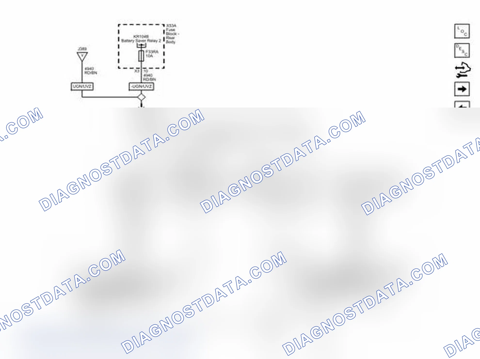 Scheme 9: Side Blind Alert (except CZ2 with UFG/UFT)
