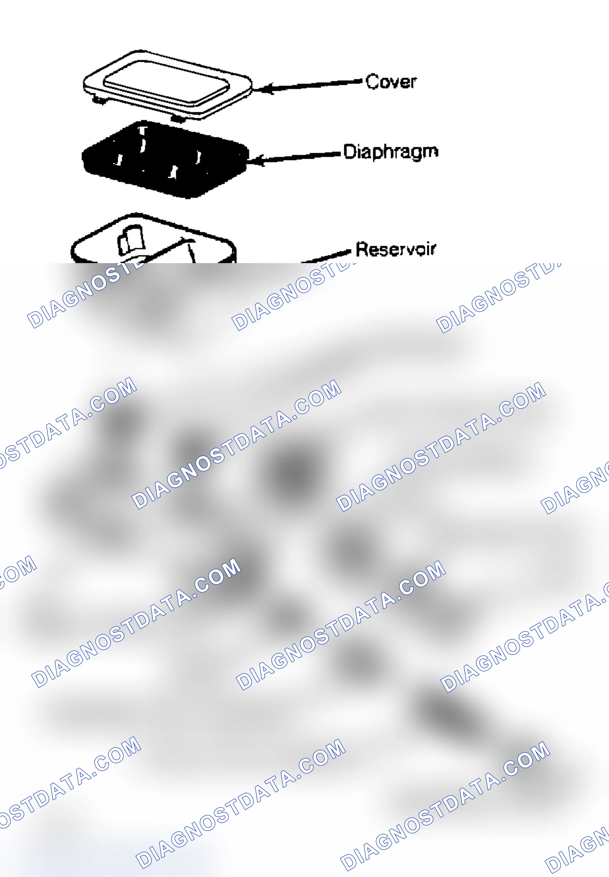 Scheme 32: Exploded View of Quick Take-Up Master Cylinder