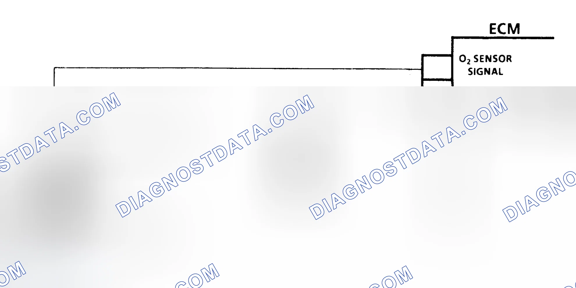 Scheme 3: Code 13 Schematic (3.1L) Open Oxygen Sensor Circuit