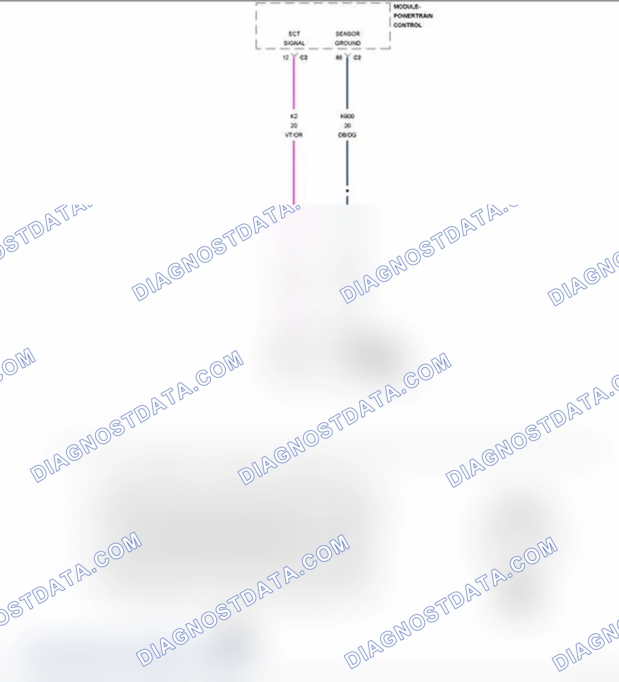 Scheme 30: CHECKING THE ENGINE COOLANT TEMPERATURE SENSOR OPERATION