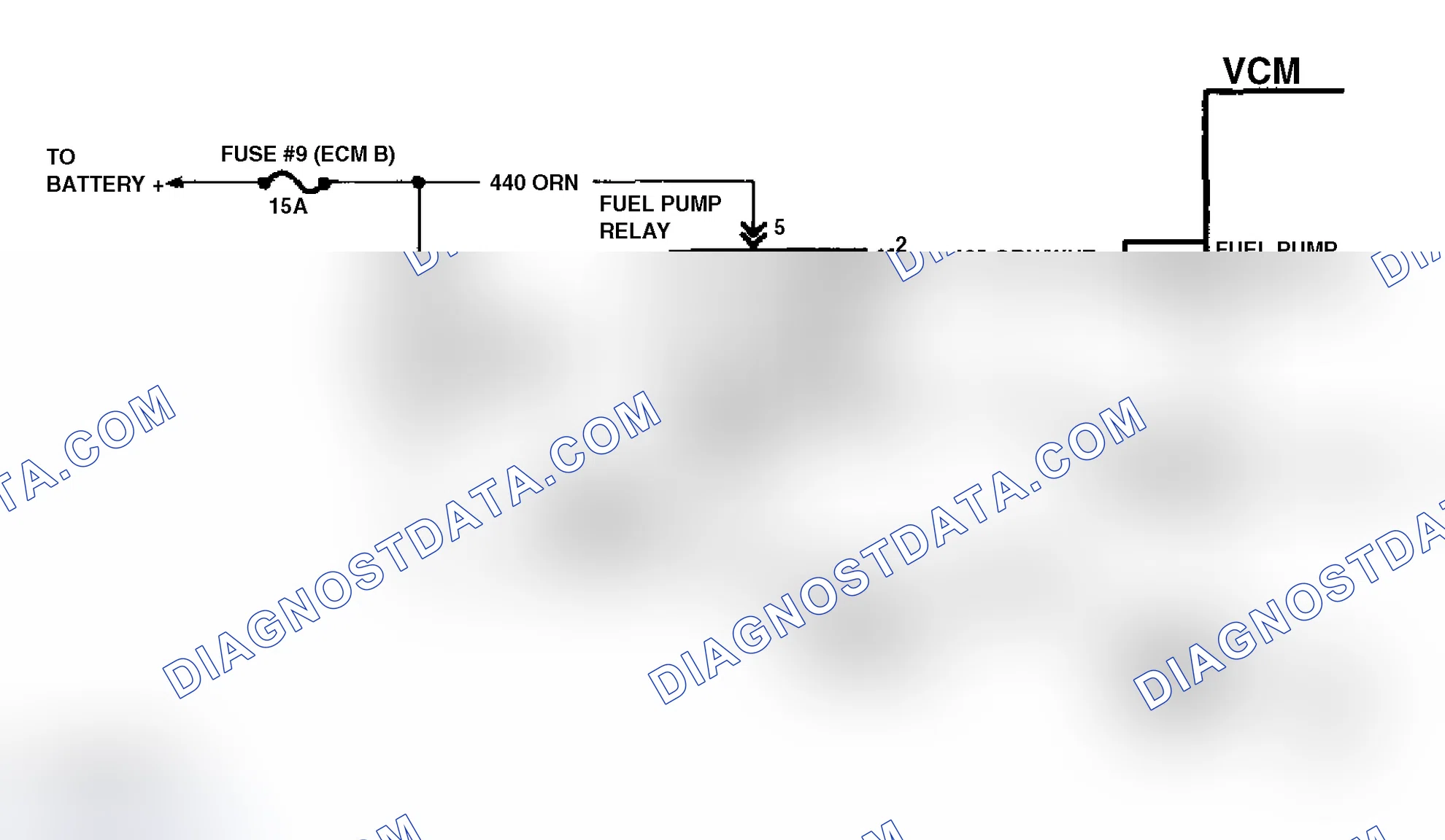 Scheme 84: Code P1222 Schematic (4.3L "S" & "T" Series Pickup M/T) Fuel Pump Voltage Low