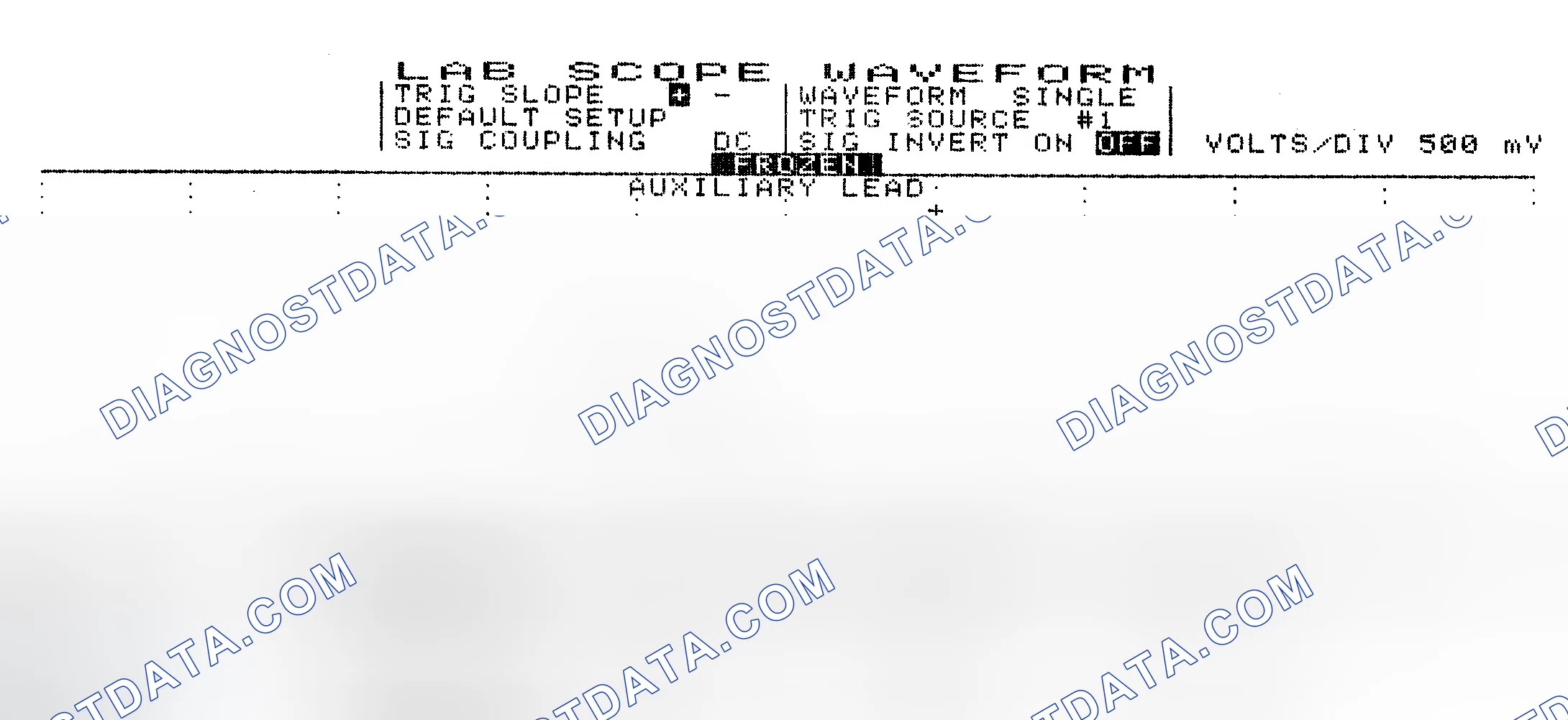 Scheme 10: Single Injector w/Excessive Current Flow - Current Pattern