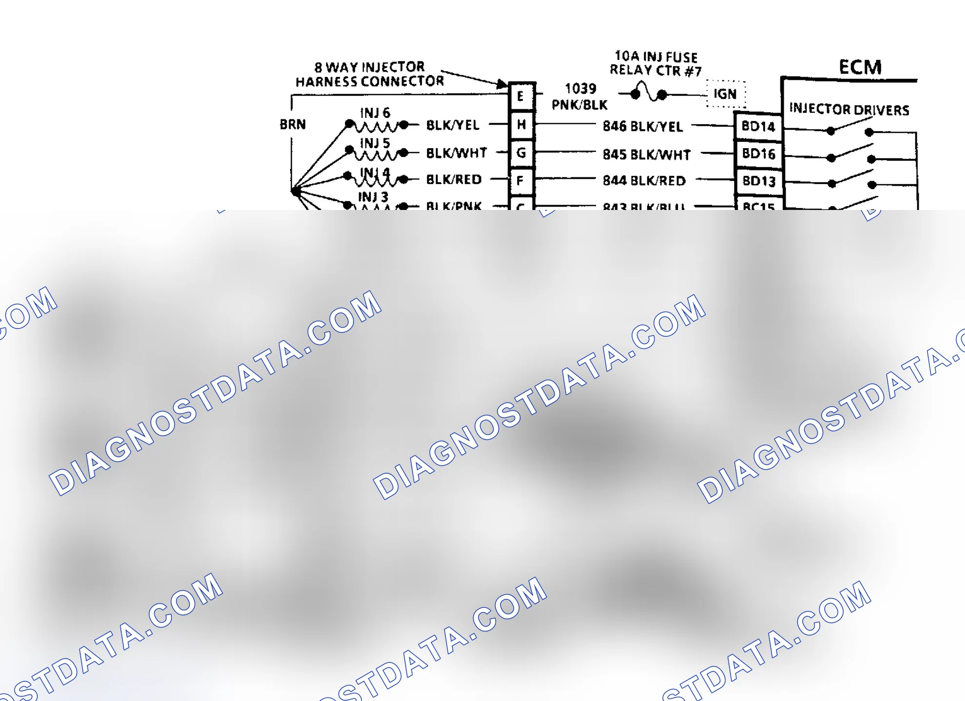 Scheme 449: Chart A3 Schematic, Cranks But Won't Run (3.8L)