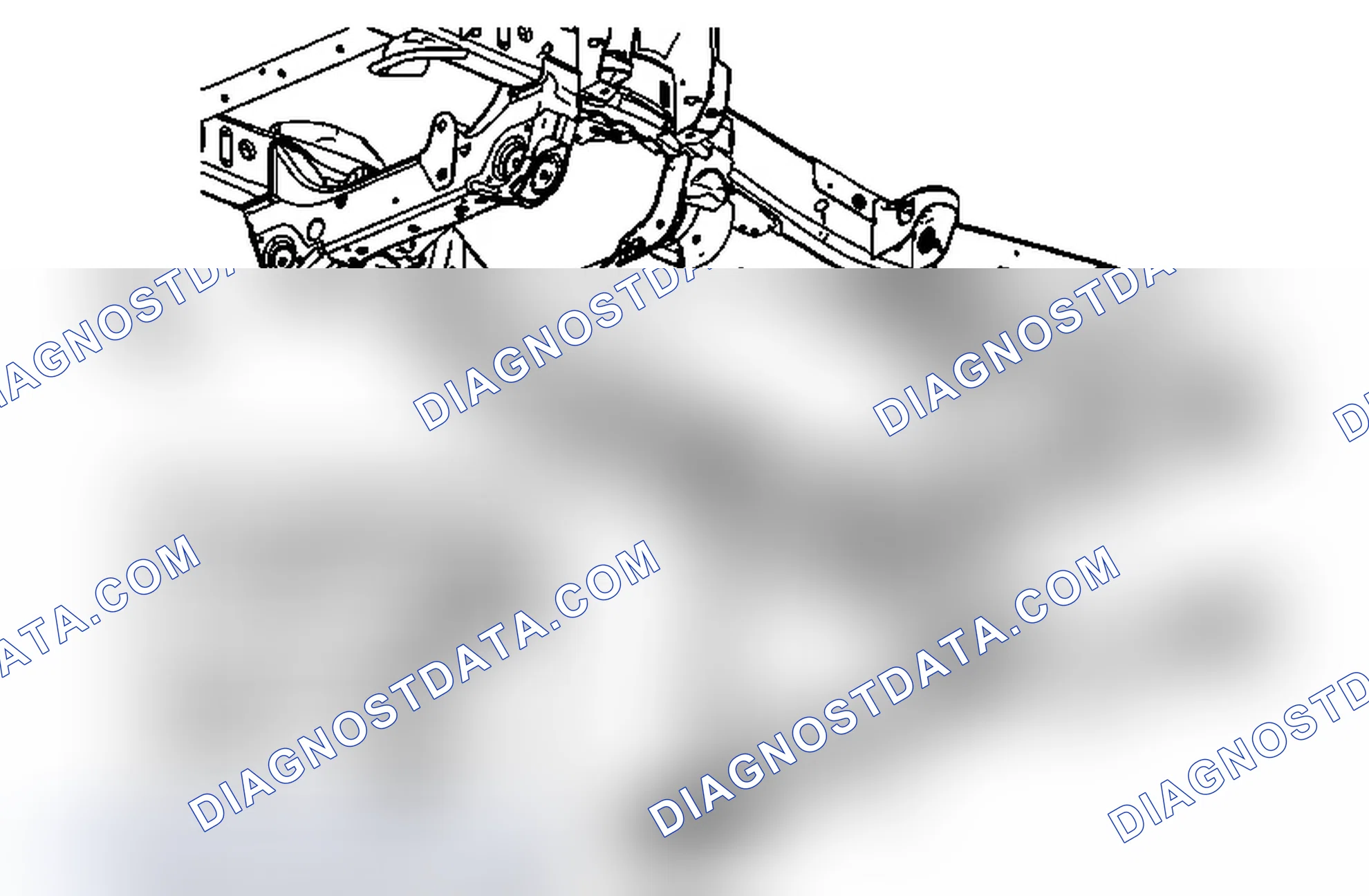 Scheme 7: Transmission Support Crossmember Replacement (2WD 1500/2500)