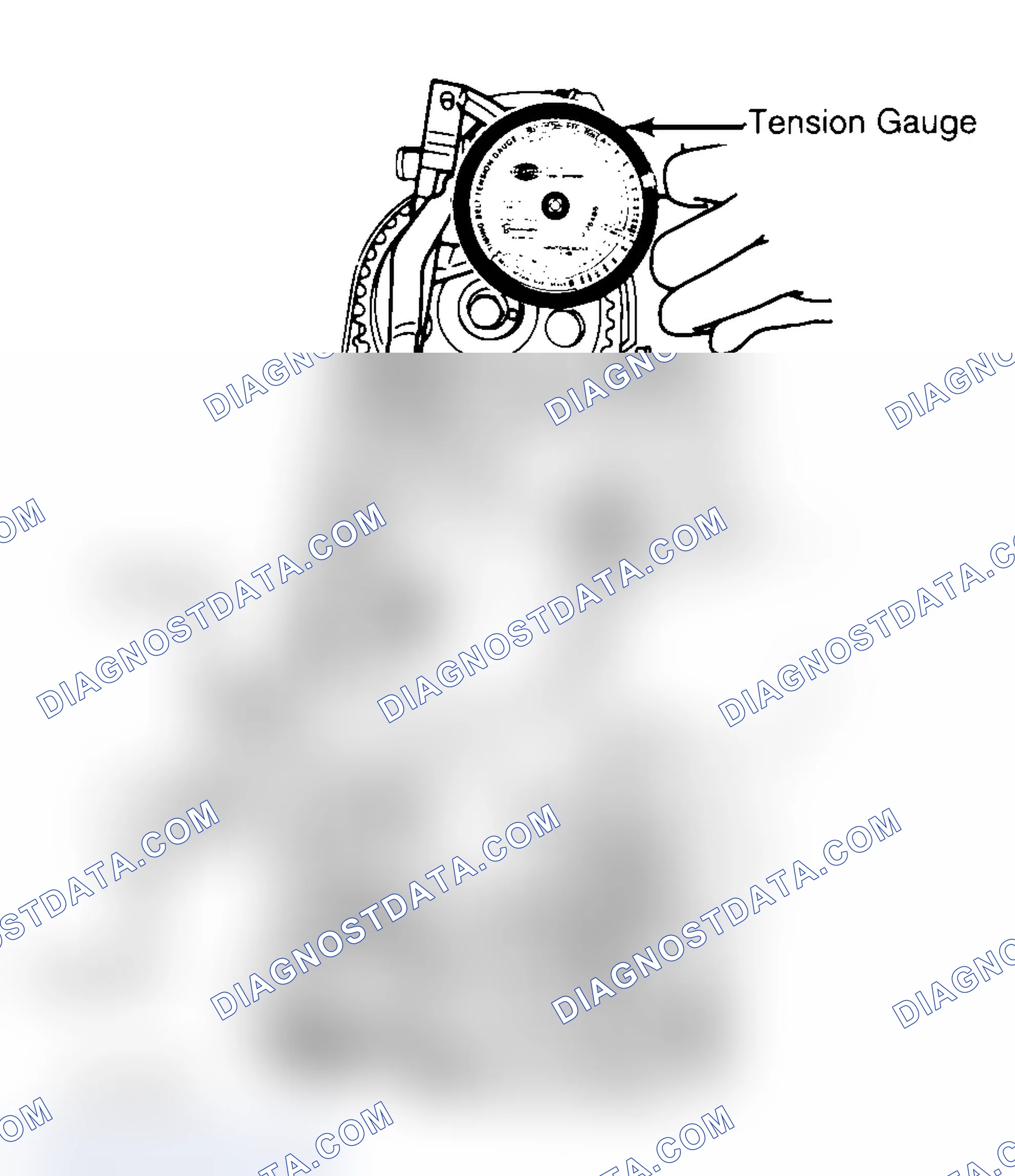 Scheme 3: Adjusting Typical Timing Belt Tension