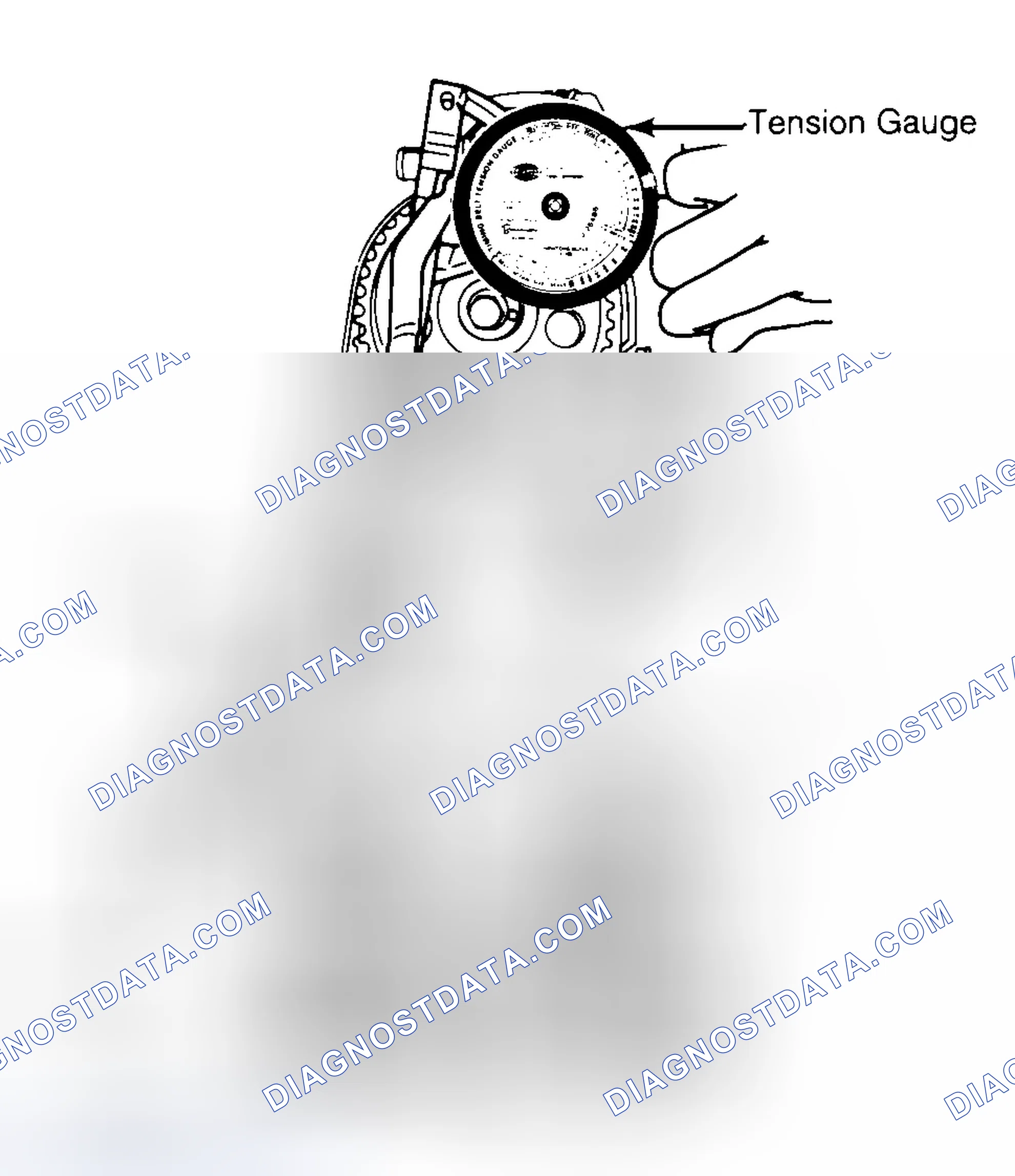 Scheme 3: Adjusting Typical Timing Belt Tension