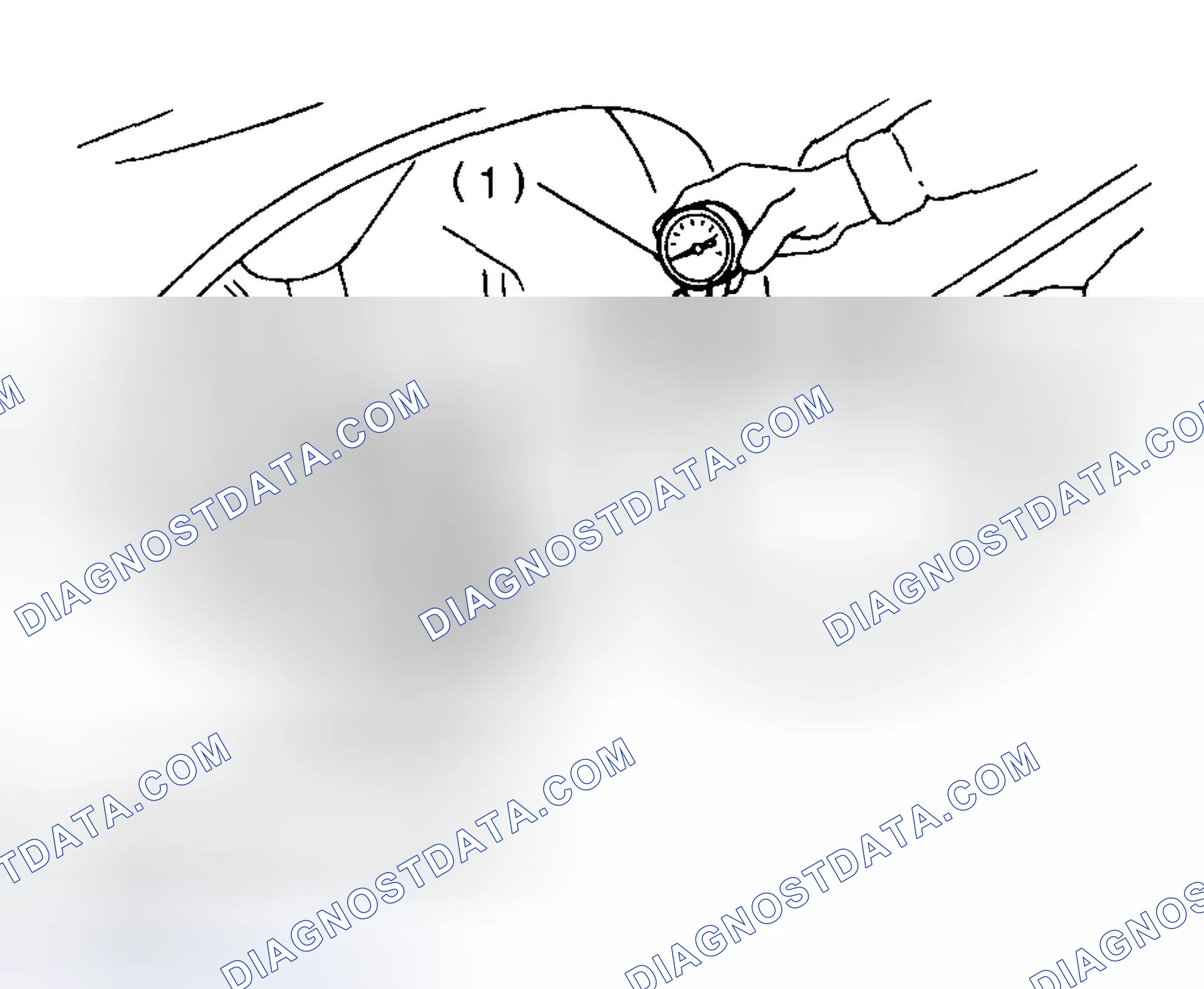 Scheme 21: Checking Hydraulic Unit ABS Operation By Pressure Gauge
