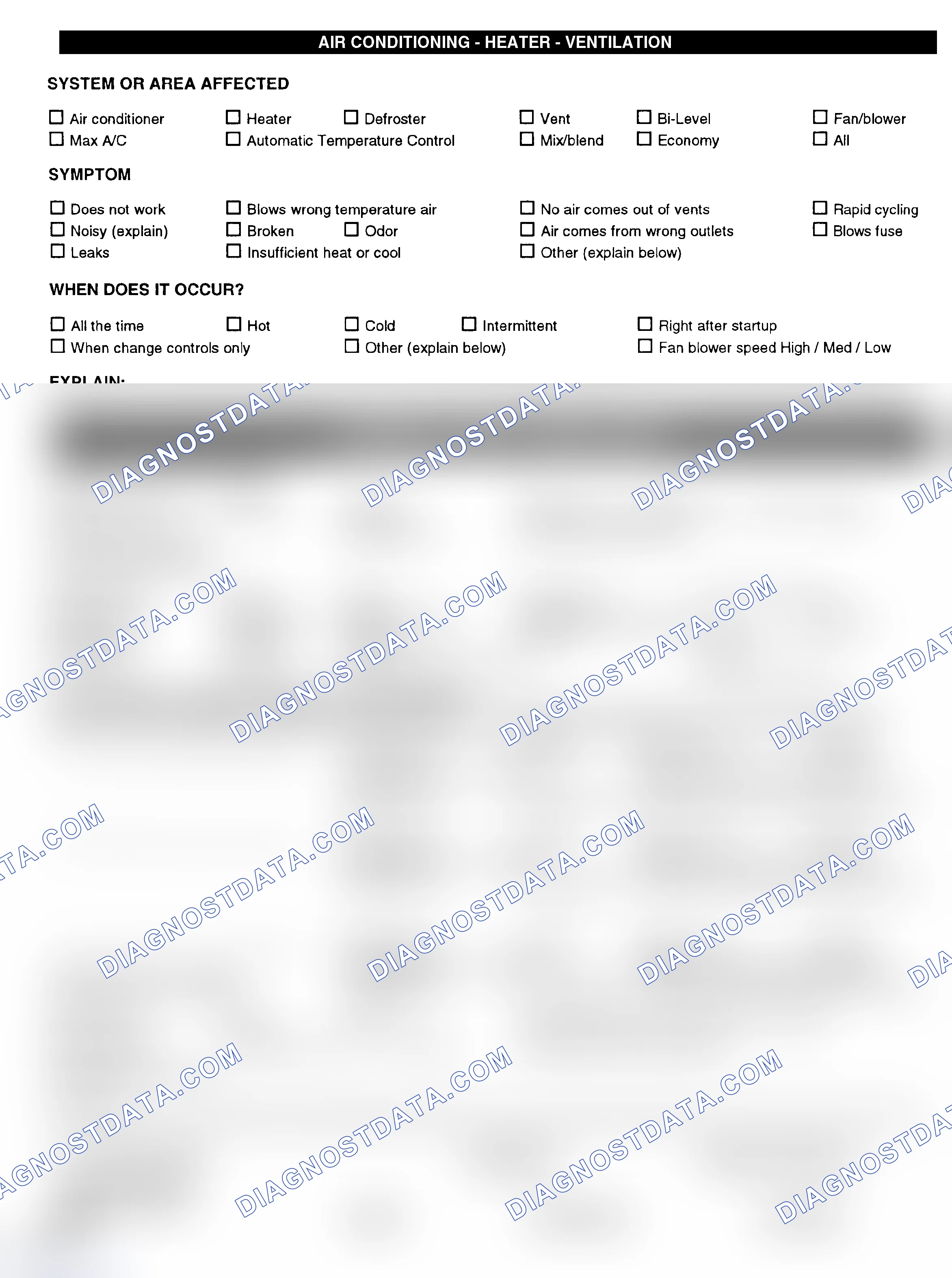 Scheme 4: Symptom Check List - Page 3