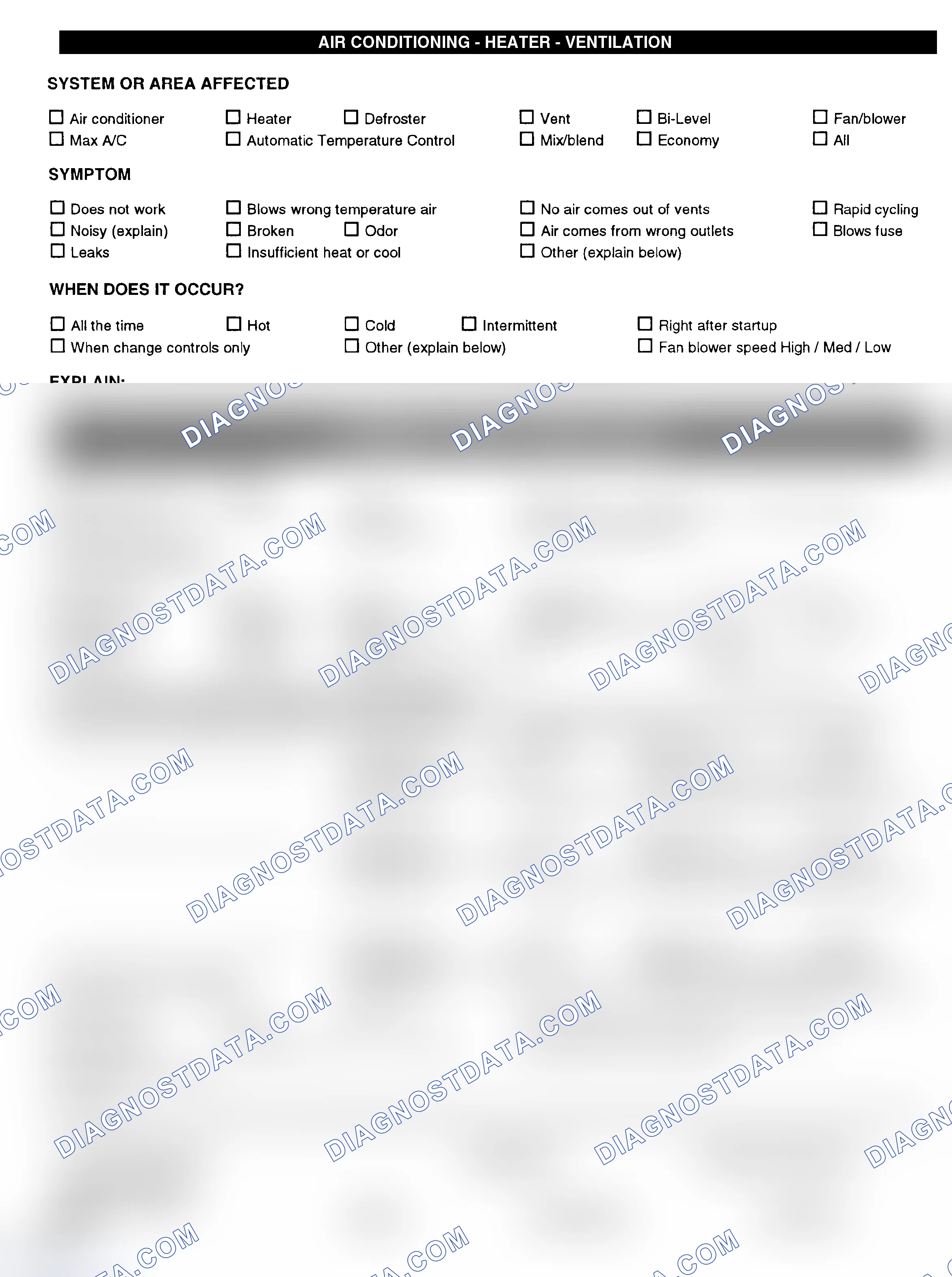 Scheme 4: Symptom Check List - Page 3