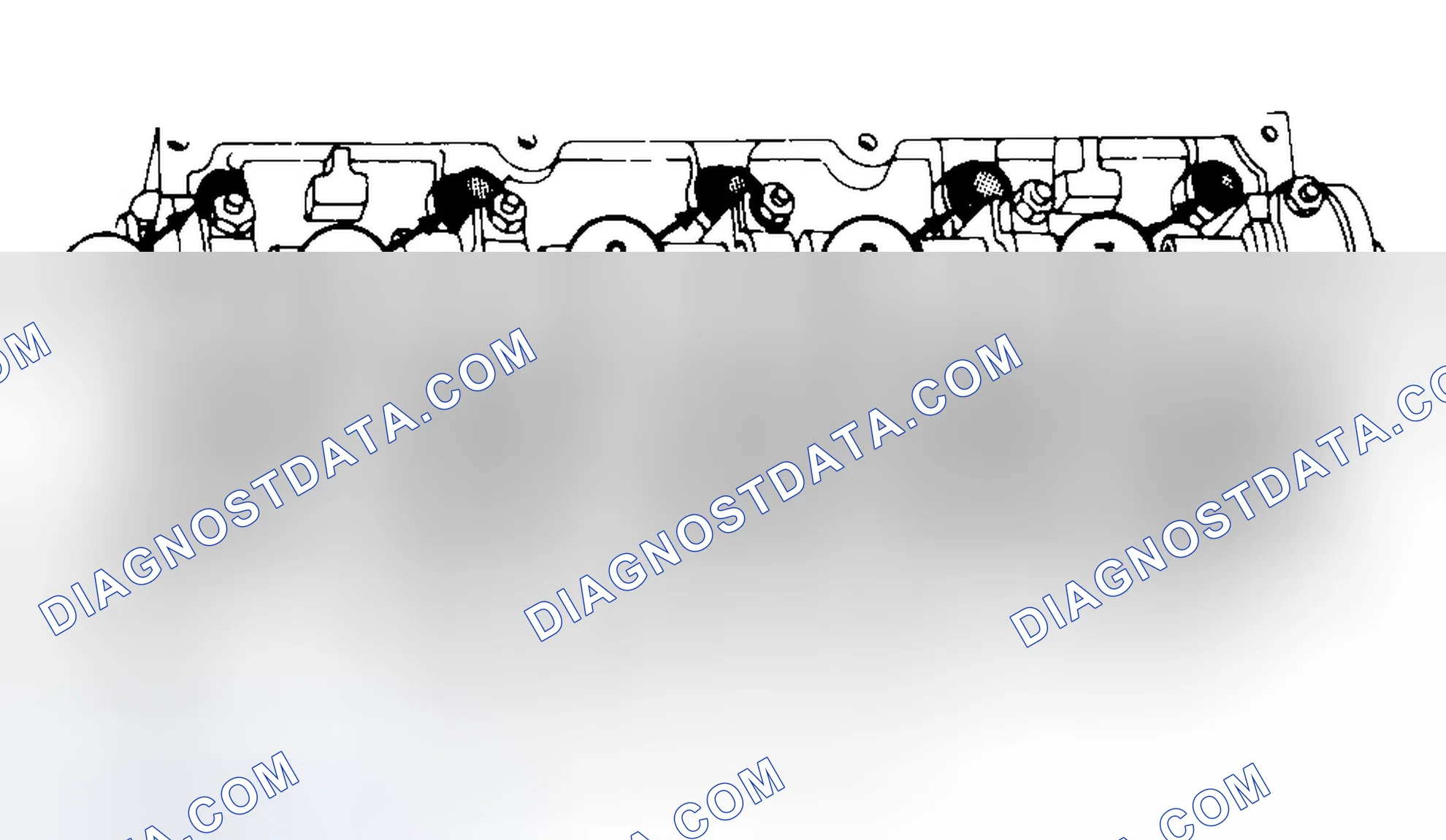 Scheme 7: Typical Cylinder Head Tightening or Loosening Sequence