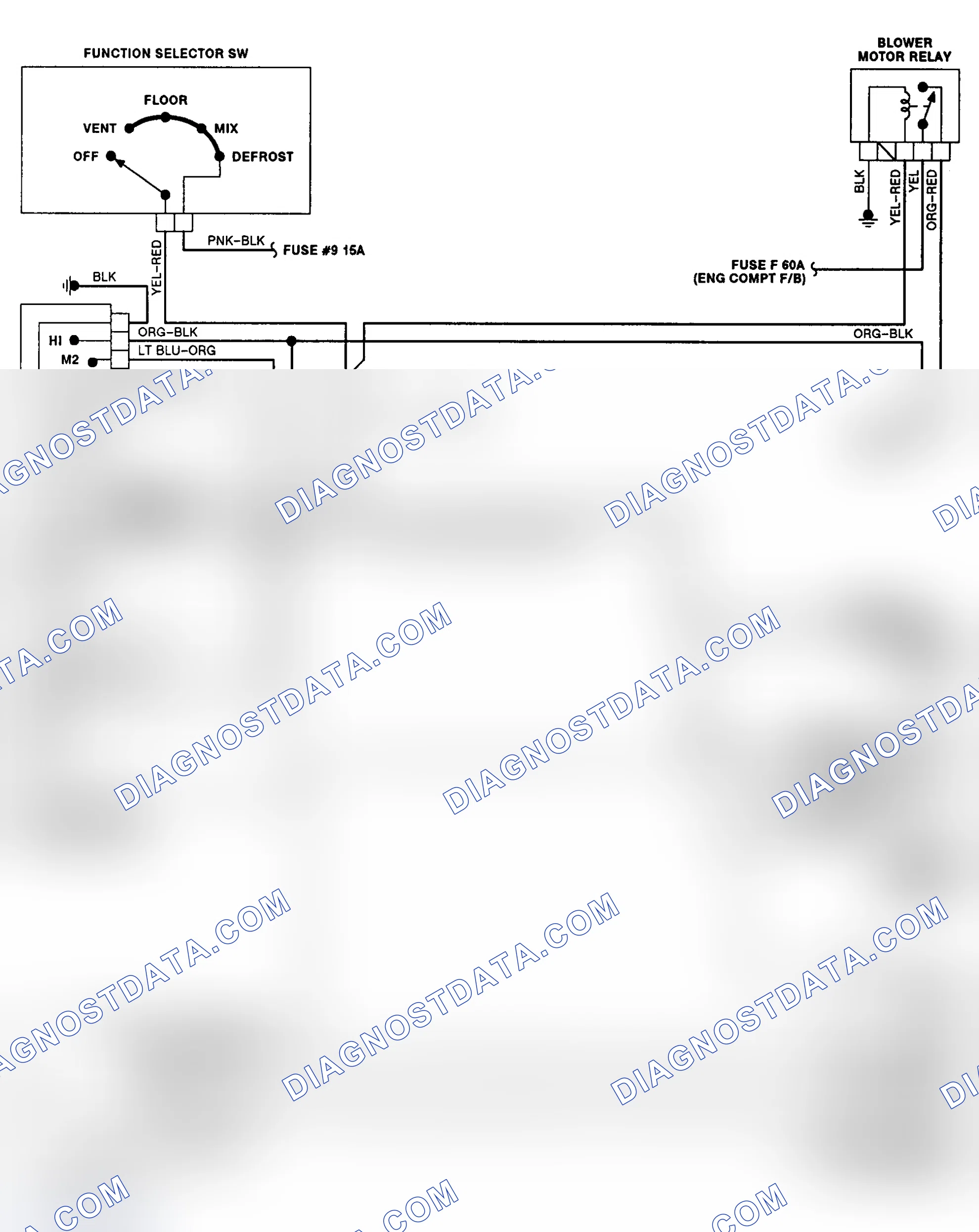 Fig. 5: Main & Auxiliary Heater System Schematic ("E" Series)
