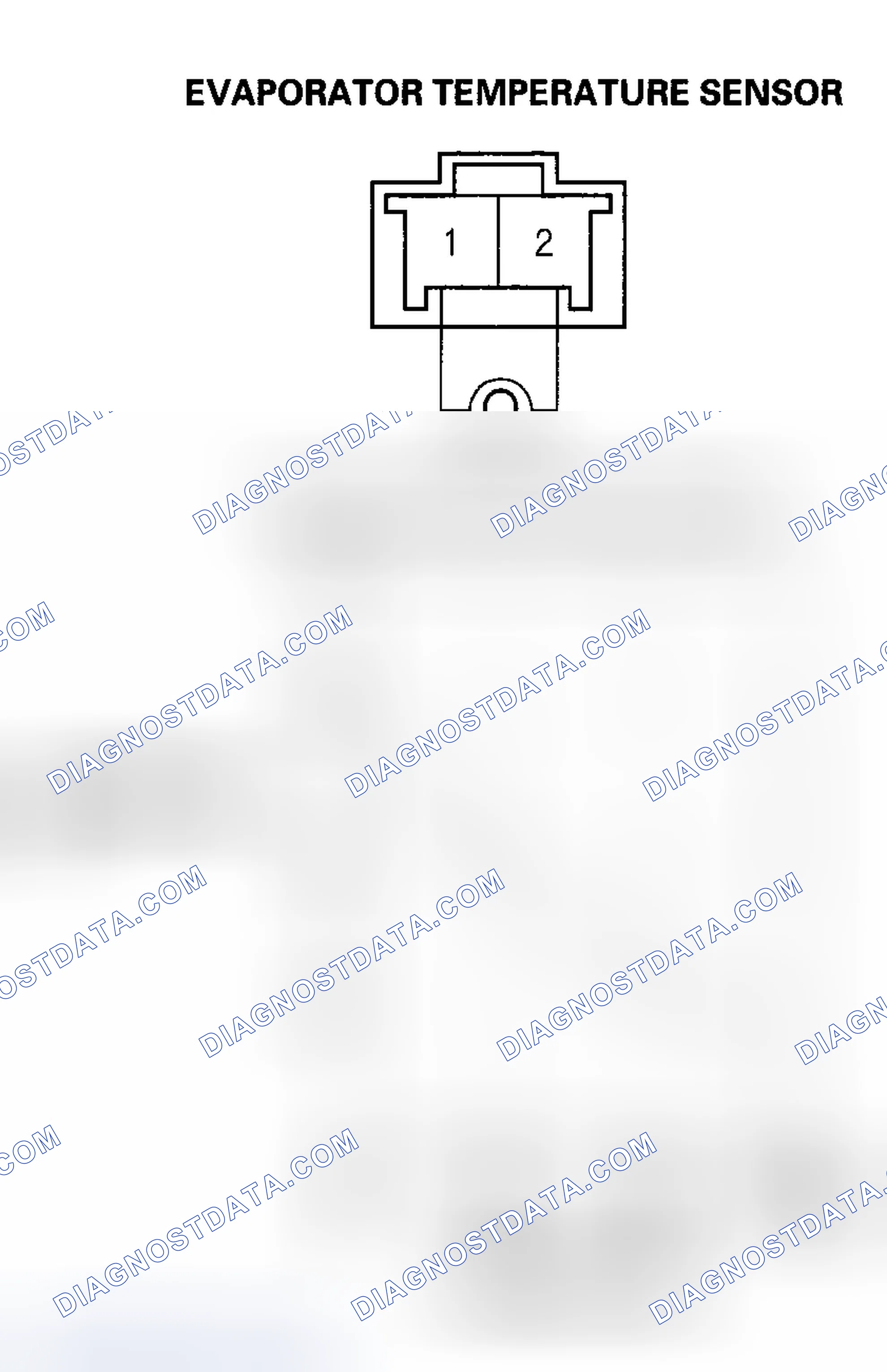 Scheme 25: DTC Indicator G: An Open in the Evaporator Temperature Sensor Circuit