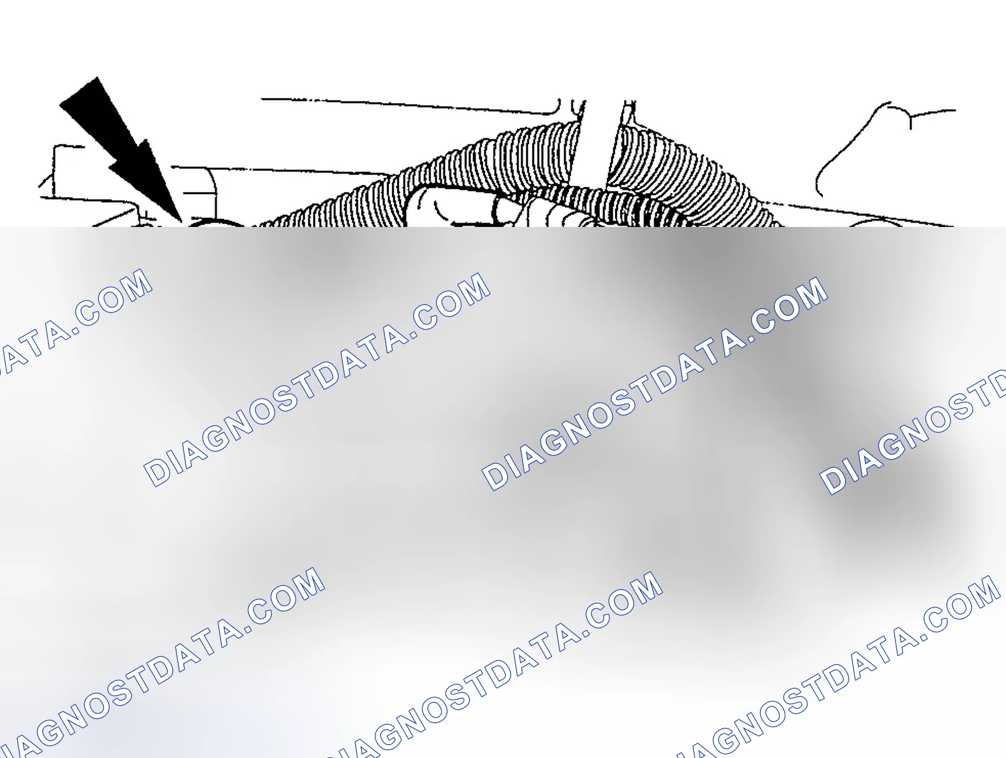 Scheme 467: Item 3: Brake Booster Vacuum Hose Installation Note