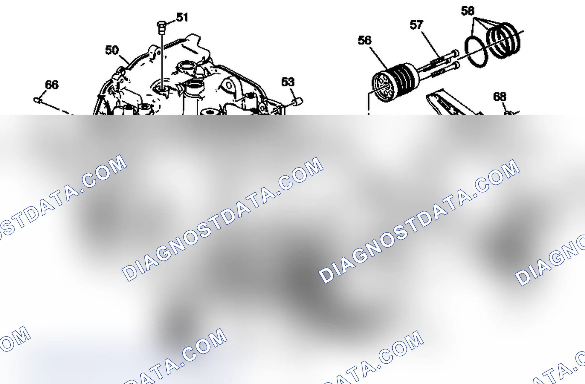 Scheme 220: Transmission Case Assembly - 6T40/6T45/6T50 - Gen 1
