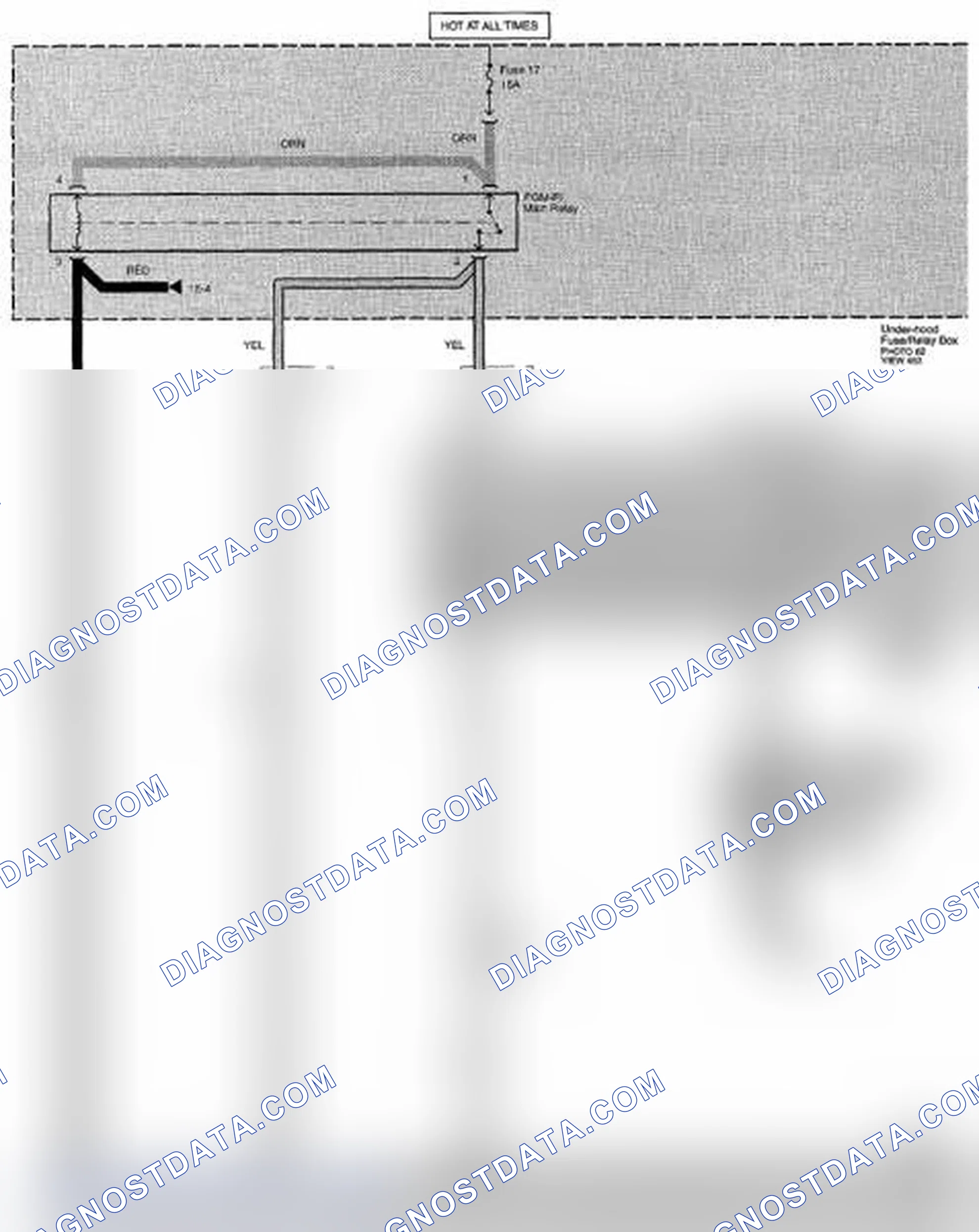 Scheme 292: Immobilizer System Circuit Diagram - Without Keyless Access (Page 132)