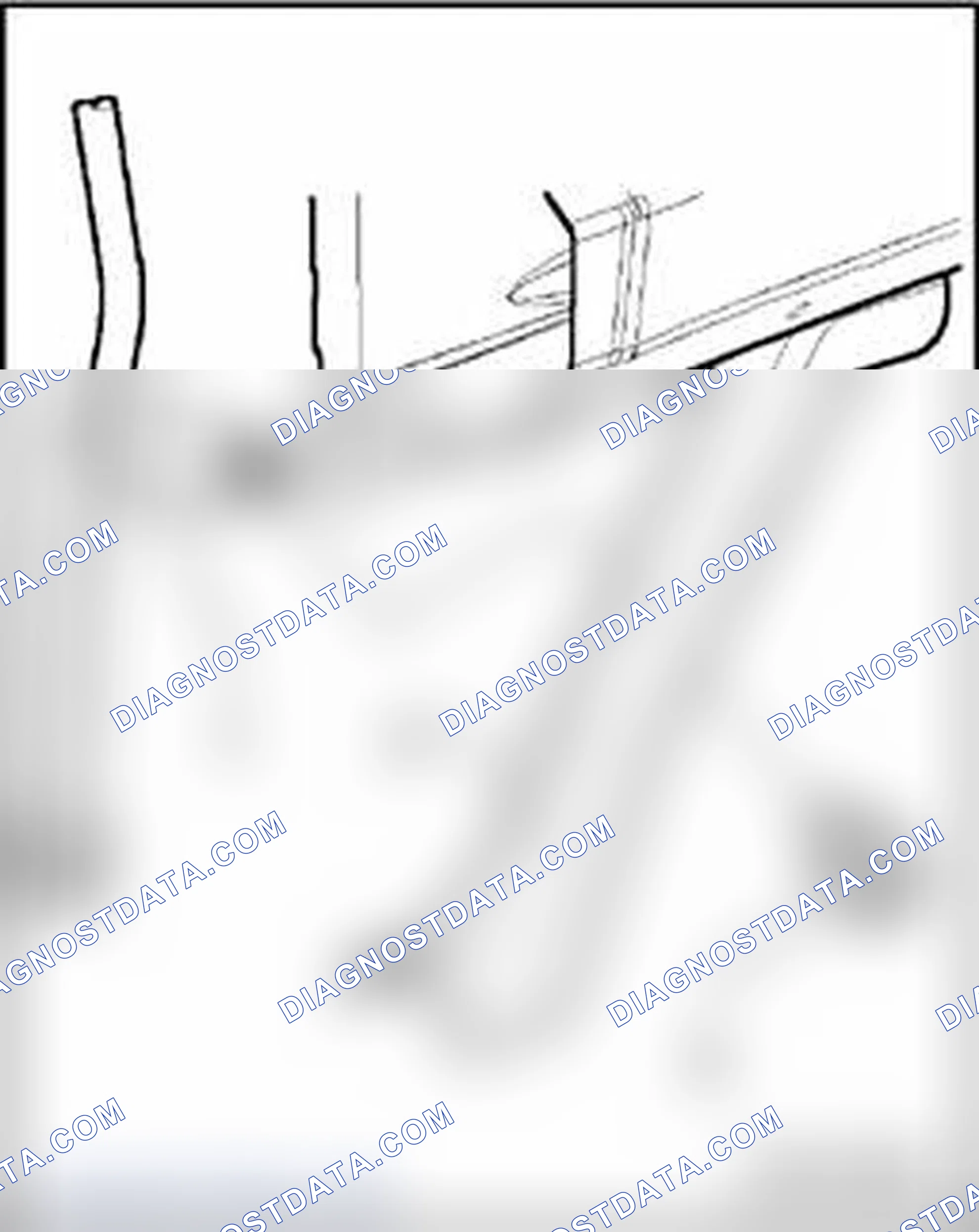 Scheme 384: Assembly of pressure hose to brace/longitudinal member