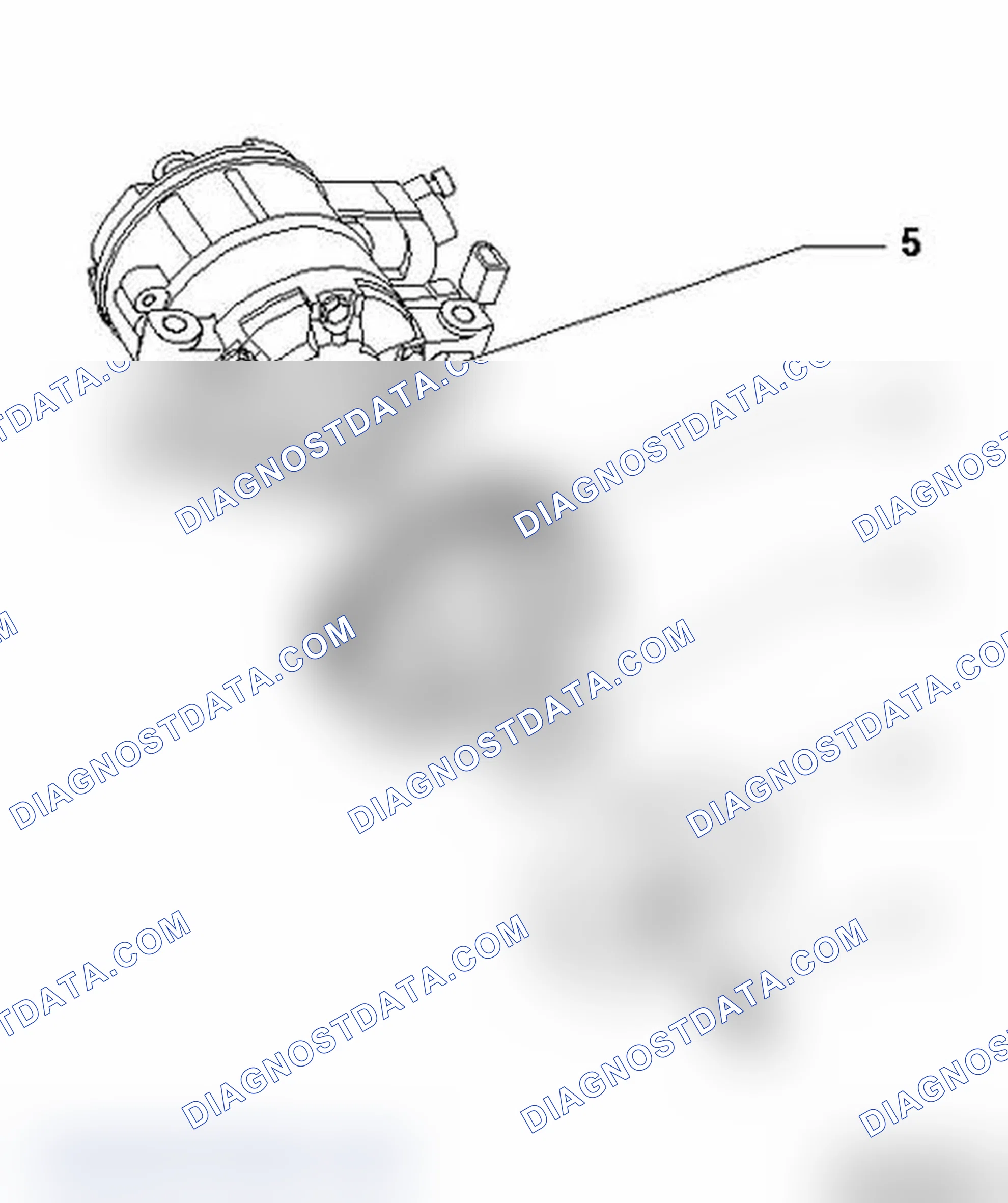 Scheme 22: Belt pulley, replacing (Version "1")