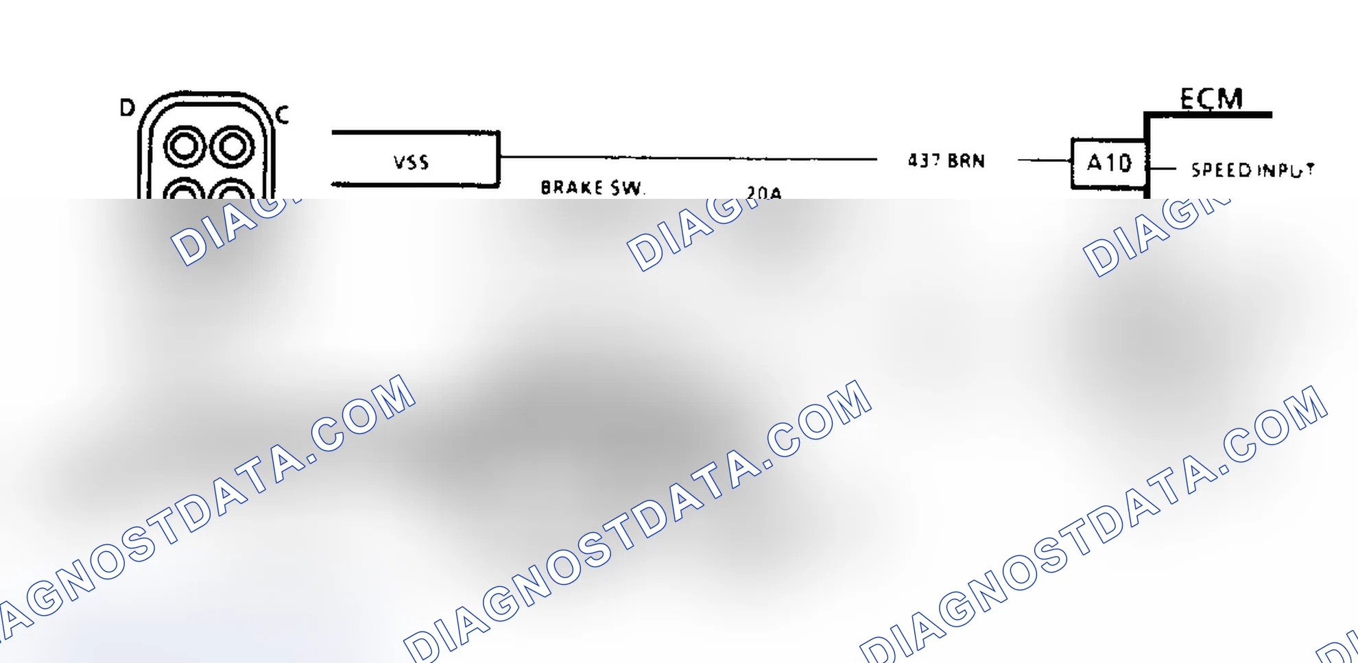 Scheme 134: TCC Elect. Diagnosis Schematic Diagram (4.3/5.0/5.7L Under 8500 GVW)