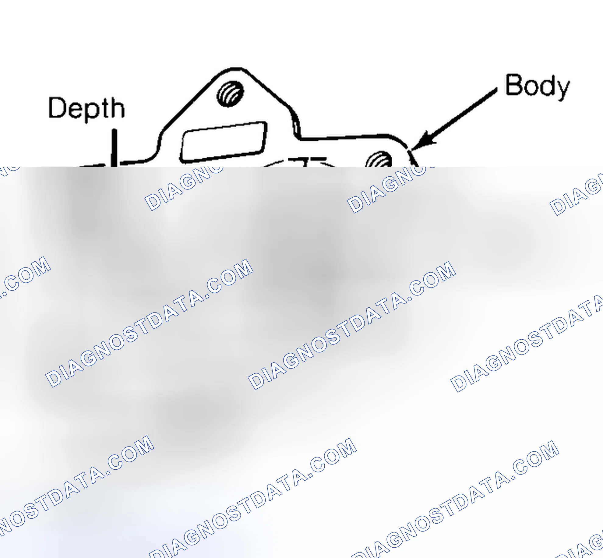 Scheme 35: Measuring Oil Pump Gear Cavity