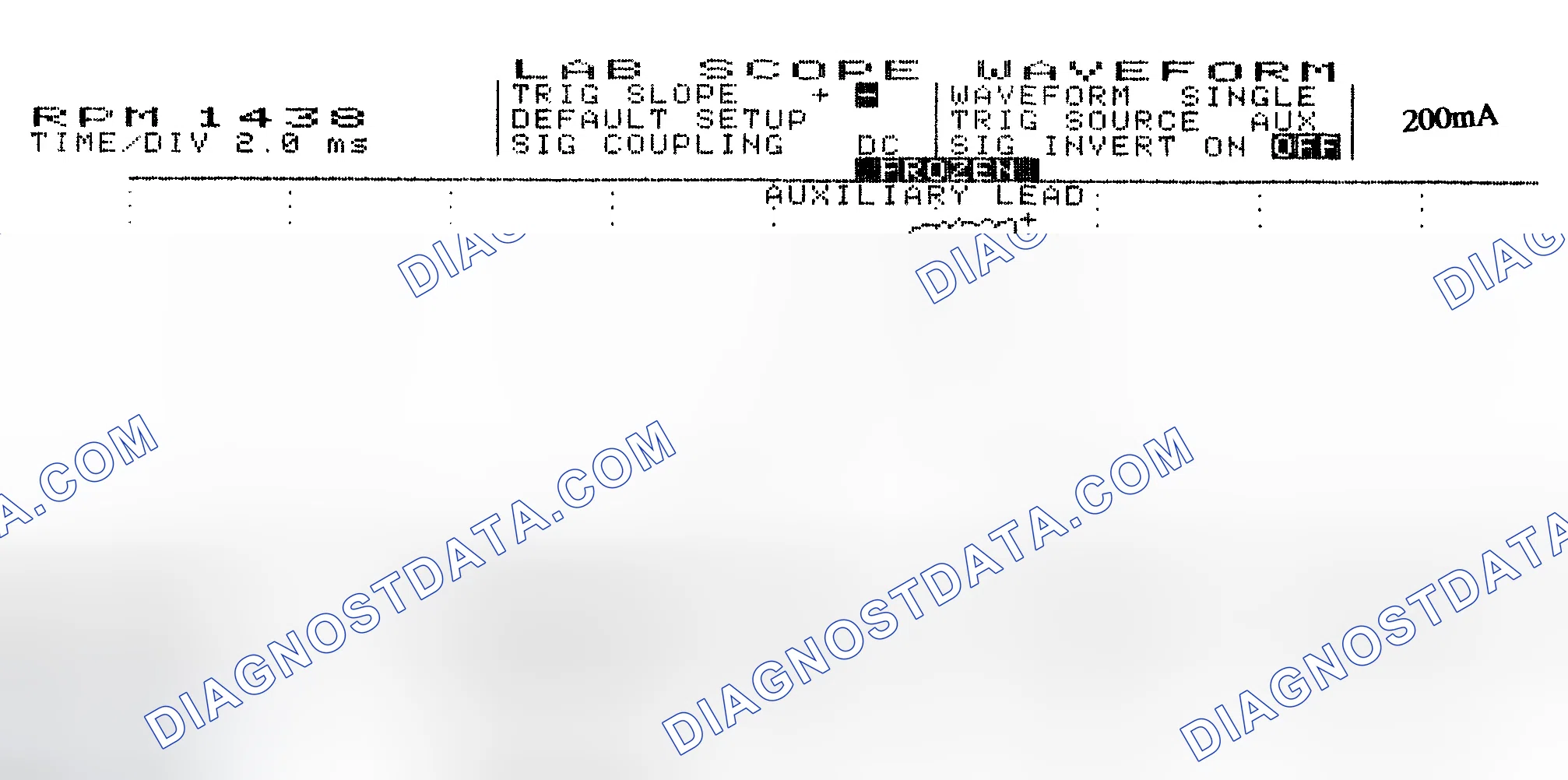 Scheme 15: Single Injector w/Normal Current Flow - Current Pattern