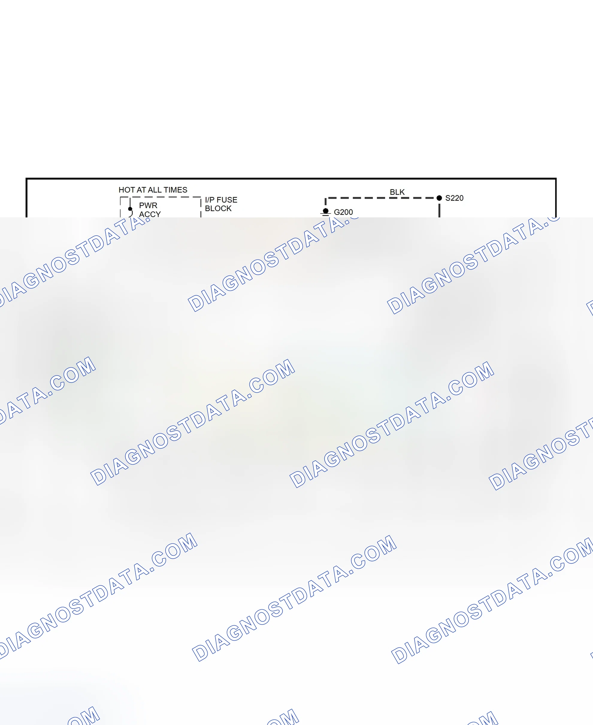 Fig. 2: Power Mirror System Wiring Diagram (Firebird)