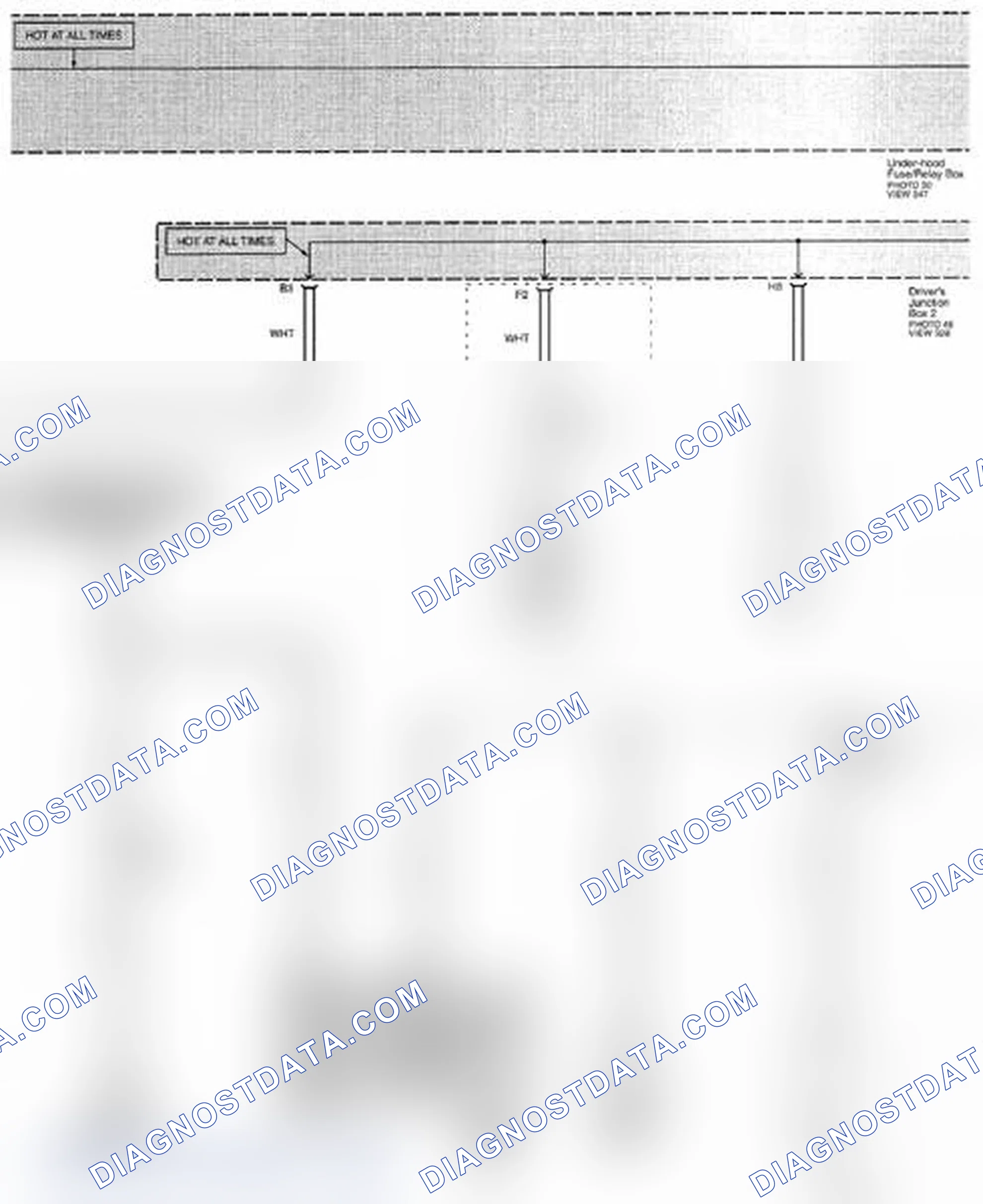 Scheme 97: Power Distribution Circuit Diagram - All Models (Page 10-14)