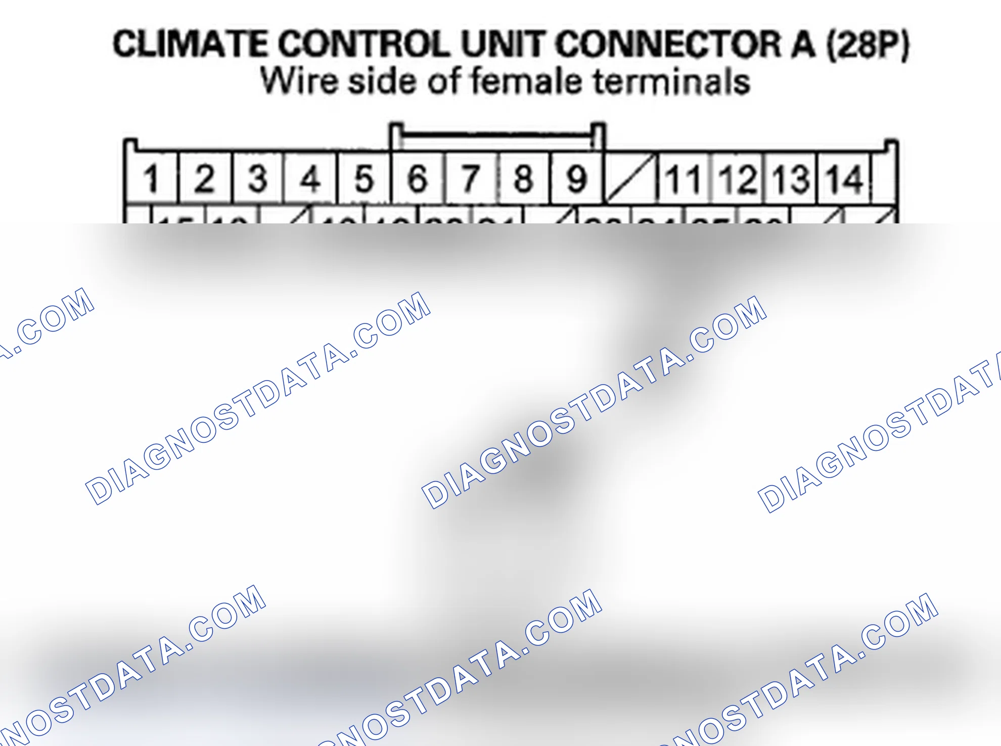 Scheme 43: DTC B1227 or DTC indicator C and AUTO: An Open in the Outside Air Temperature Sensor Circuit
