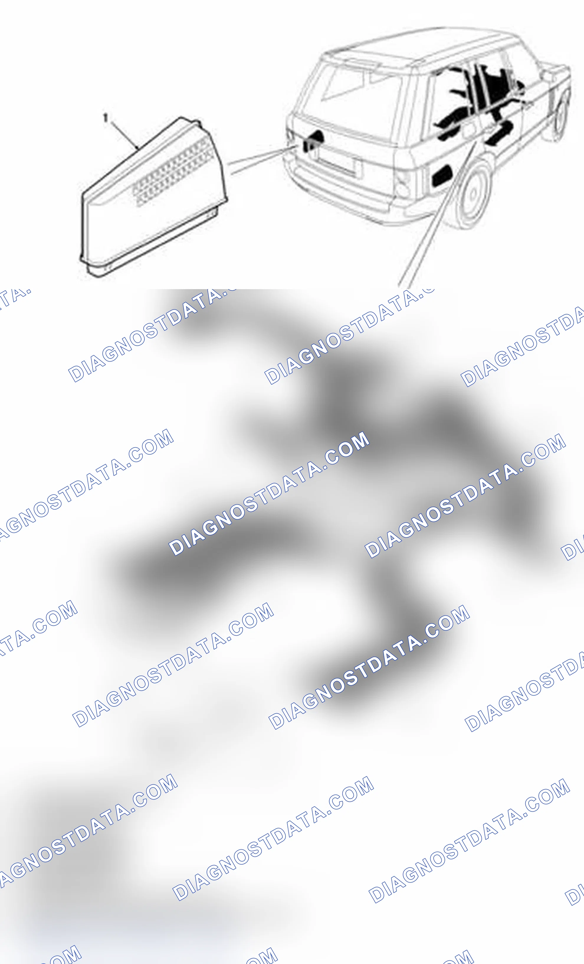 Scheme 54: Heater Assembly and Ducting Component Location