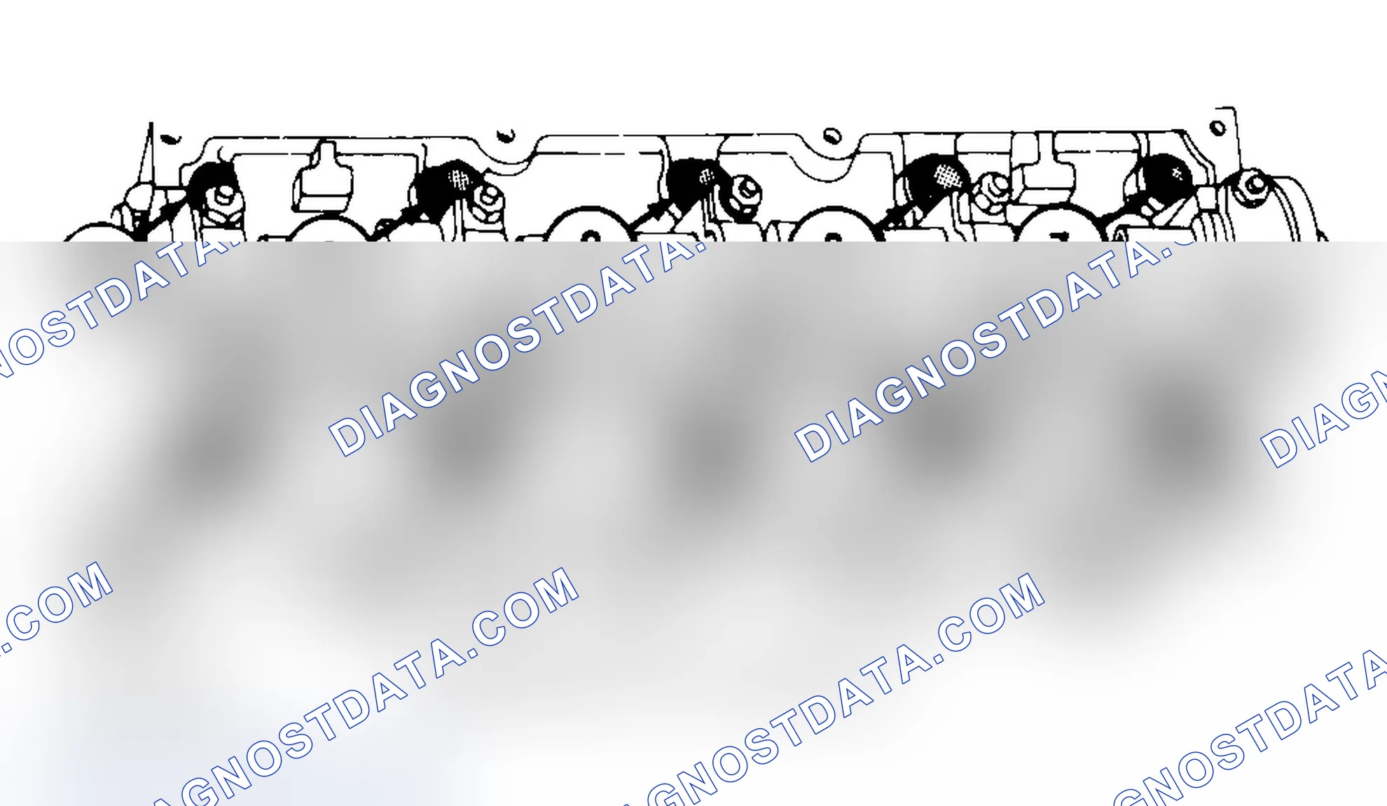 Scheme 3: Typical Cylinder Head Tightening or Loosening Sequence