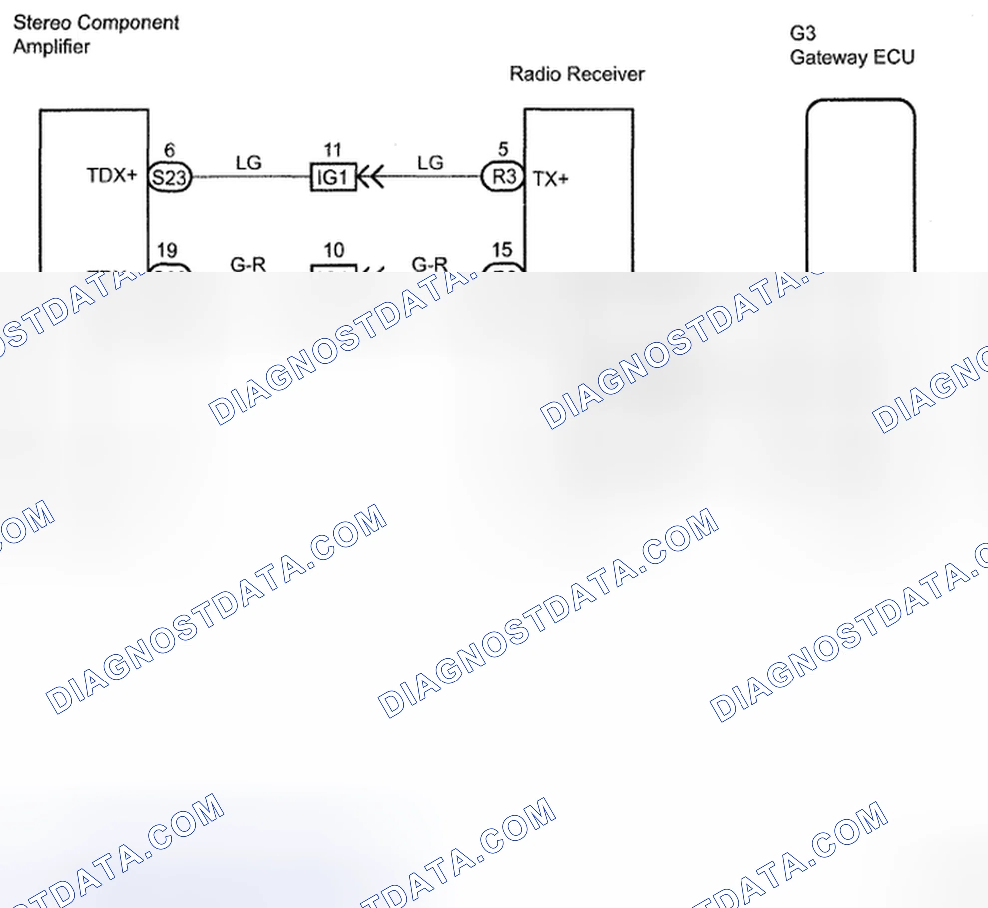 Scheme 21: AVC-LAN - Wiring Diagram