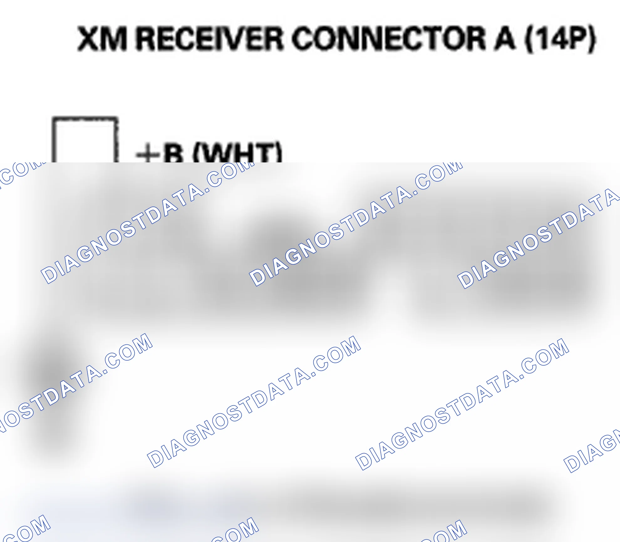 Scheme 276: XM radio preset memory is lost (with ELS audio, without AcuraLink)