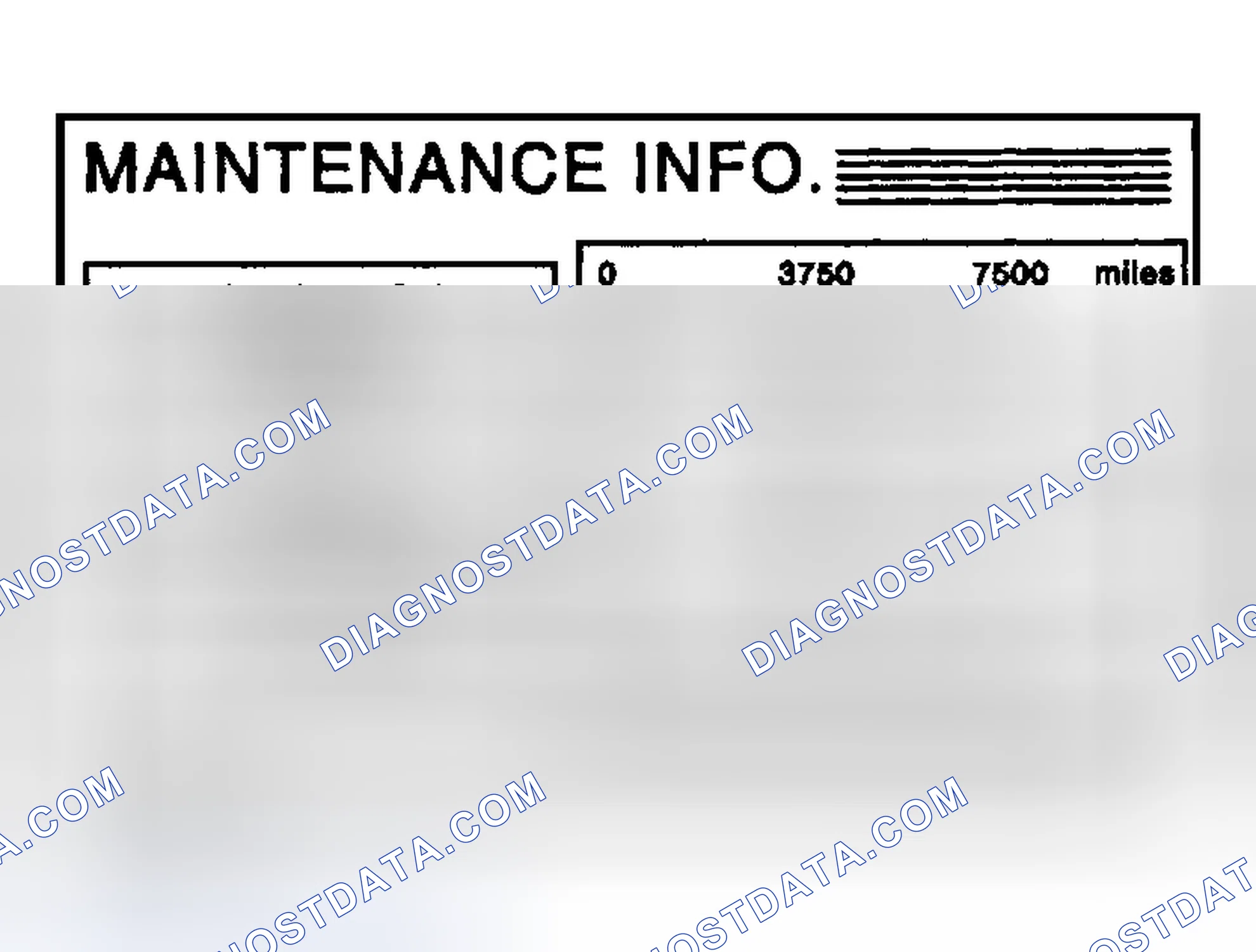 Scheme 5: MAINTENANCE INTERVAL RESET - PROCEDURE 3